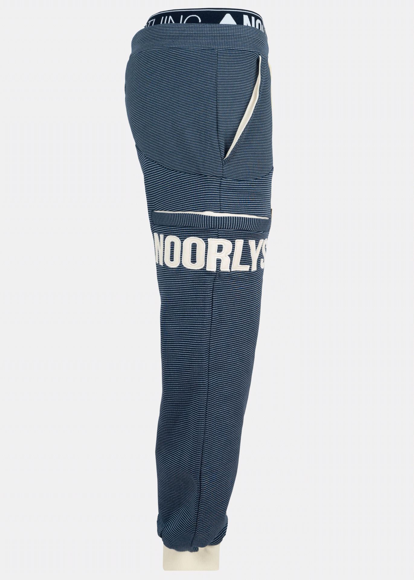Jogginghose SUNDAG MarineStriped/PearledIvory