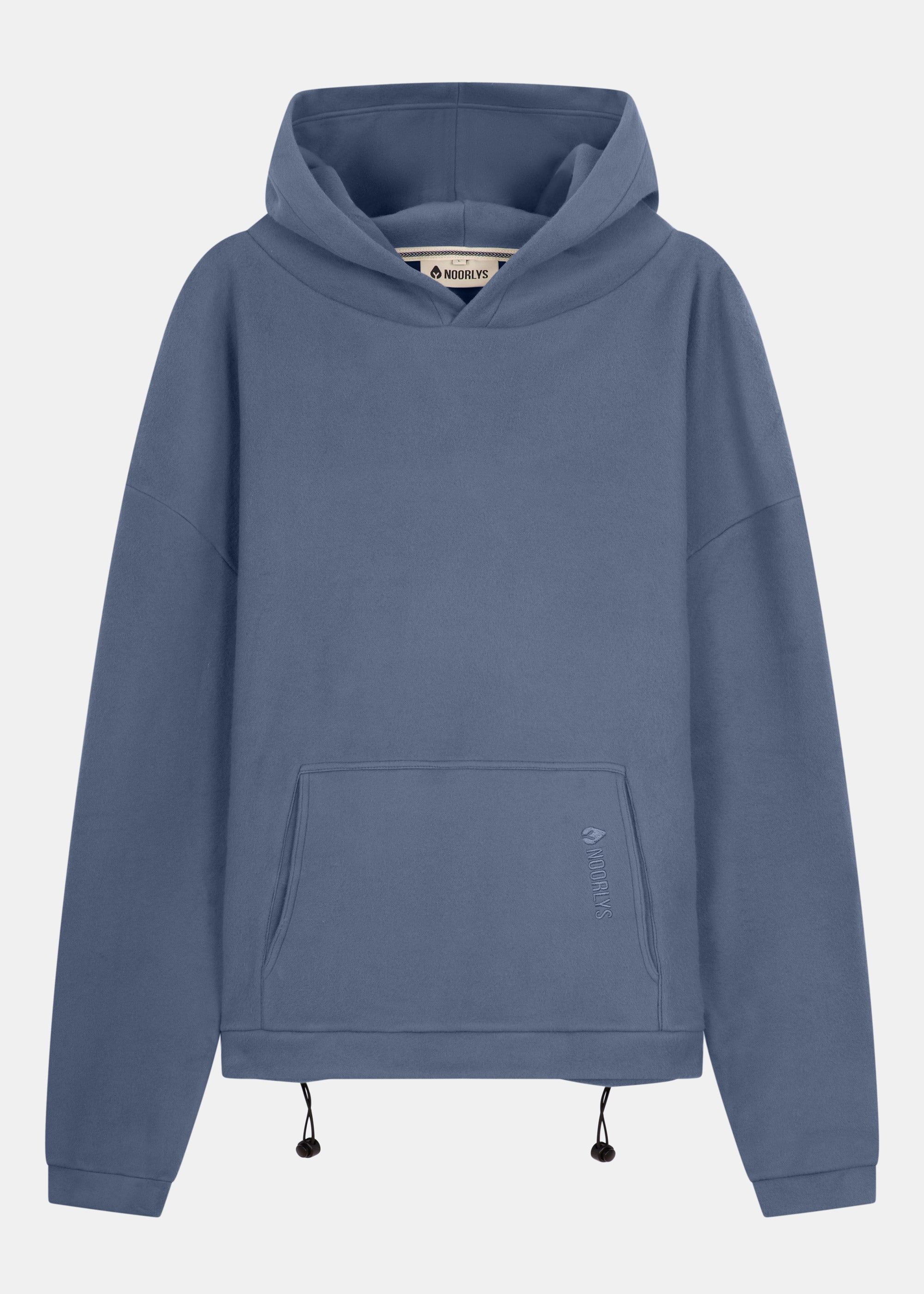 Baumwoll-Fleece-Hoodie FRÖÖS DenimBlue
