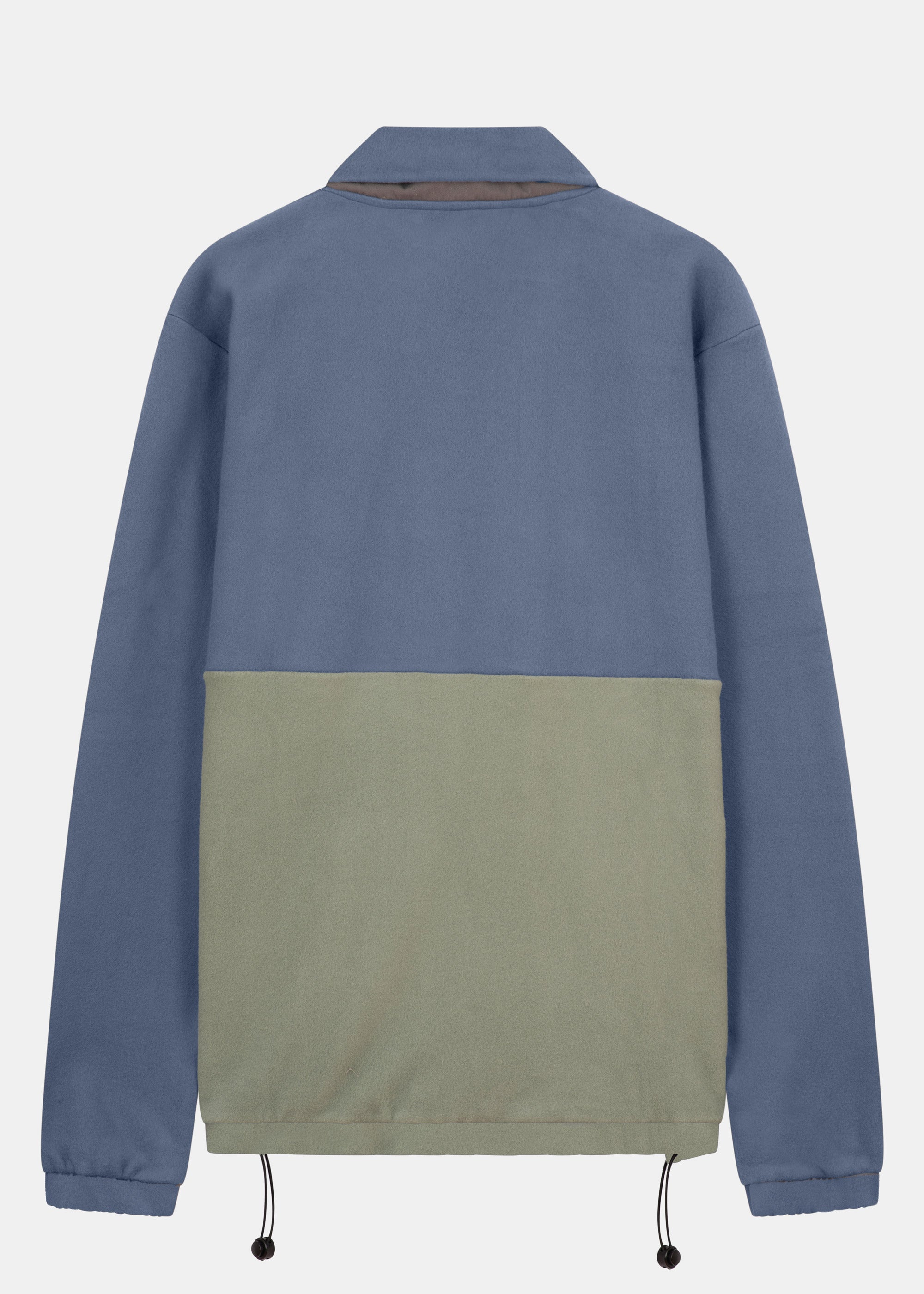 Baumwoll-Fleece-Jacke MÖÖK DenimBlue/DustyMint