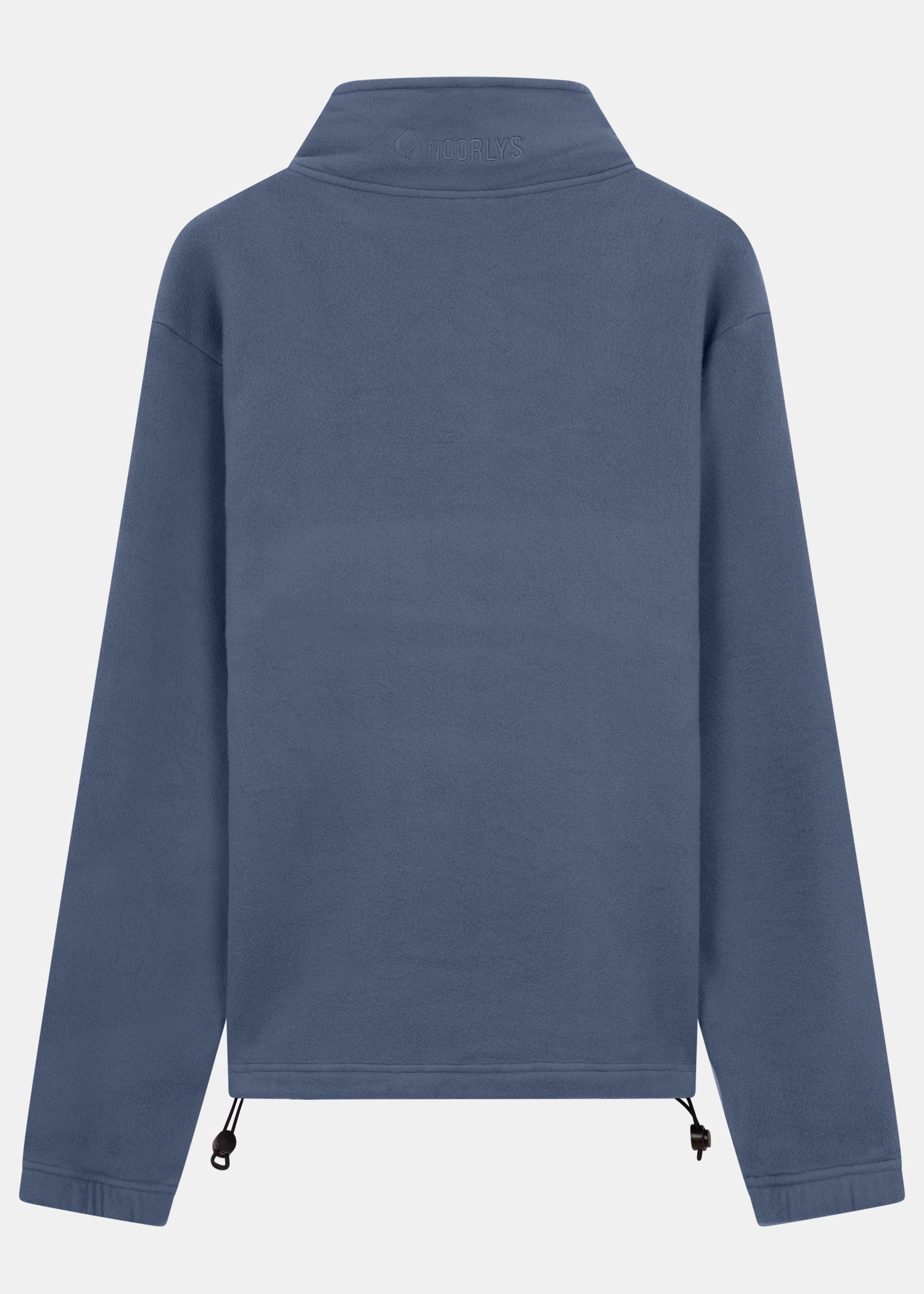 Baumwoll-Fleece-Sweater RAUK DenimBlue