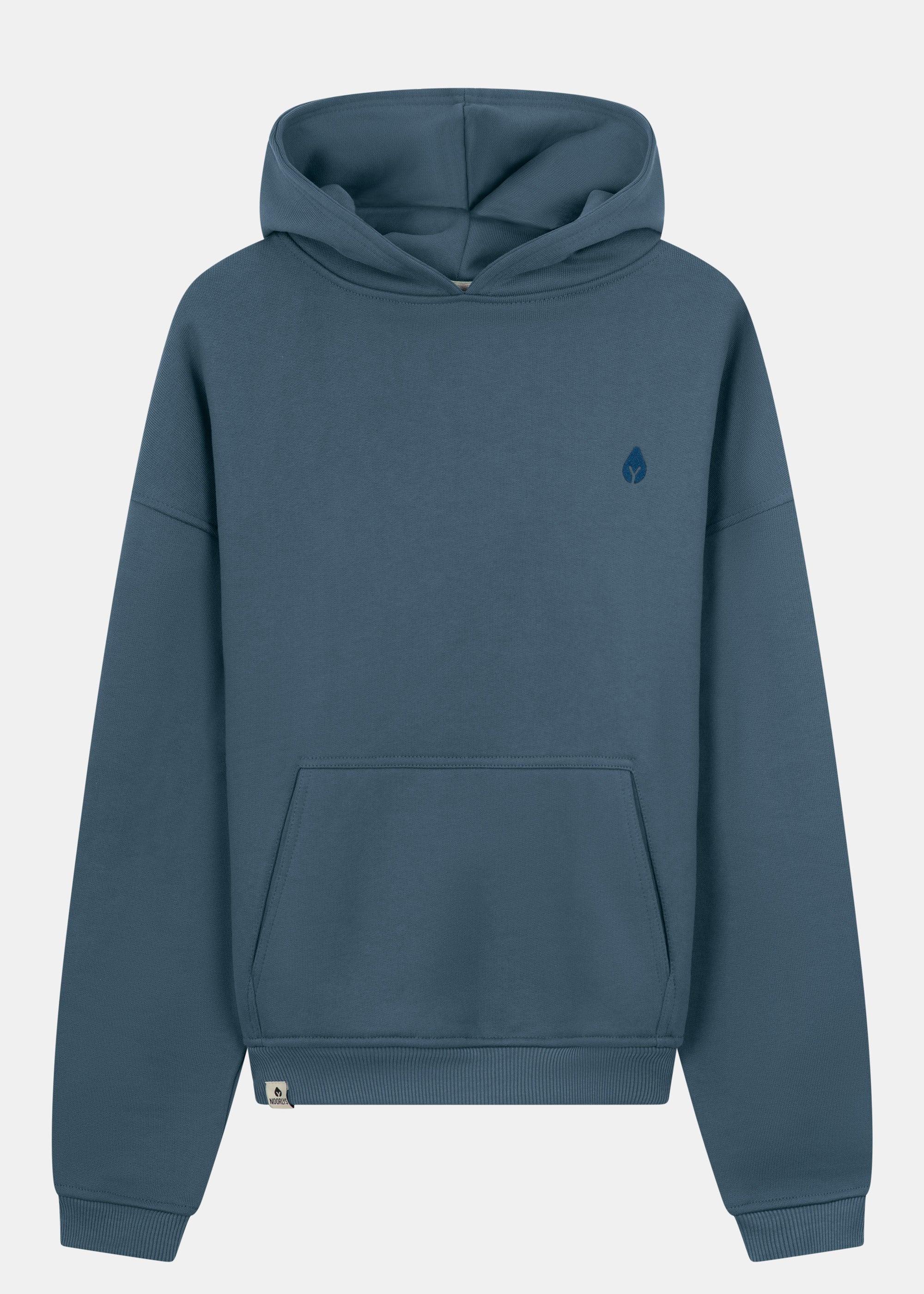 Cropped Heavy-Sweat Hoodie SWOOR DarkSlate