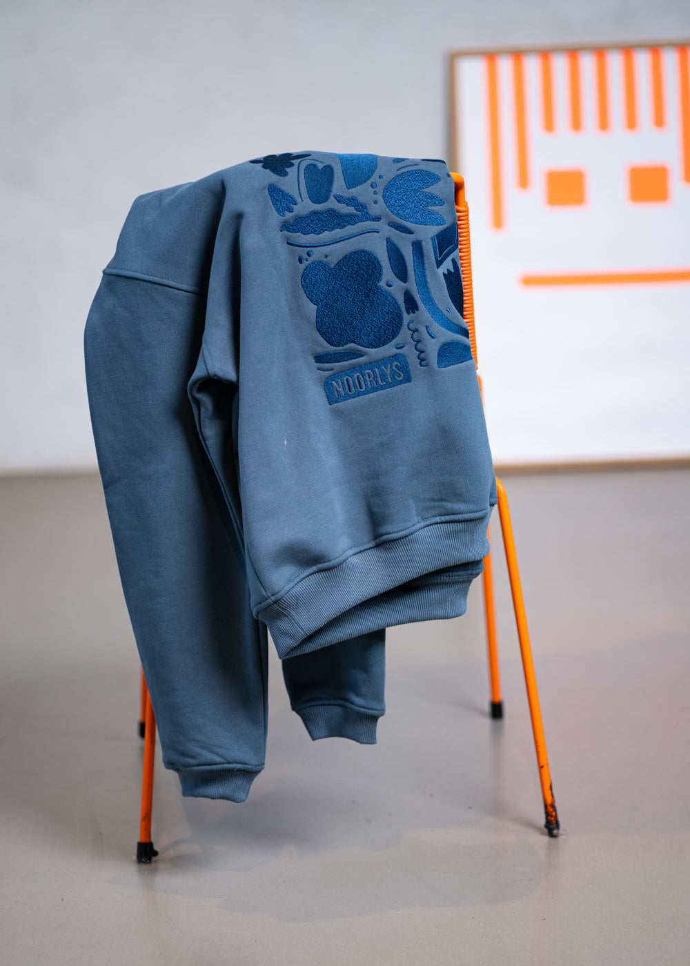 Cropped Heavy-Sweat Hoodie PUNDIG DarkSlate