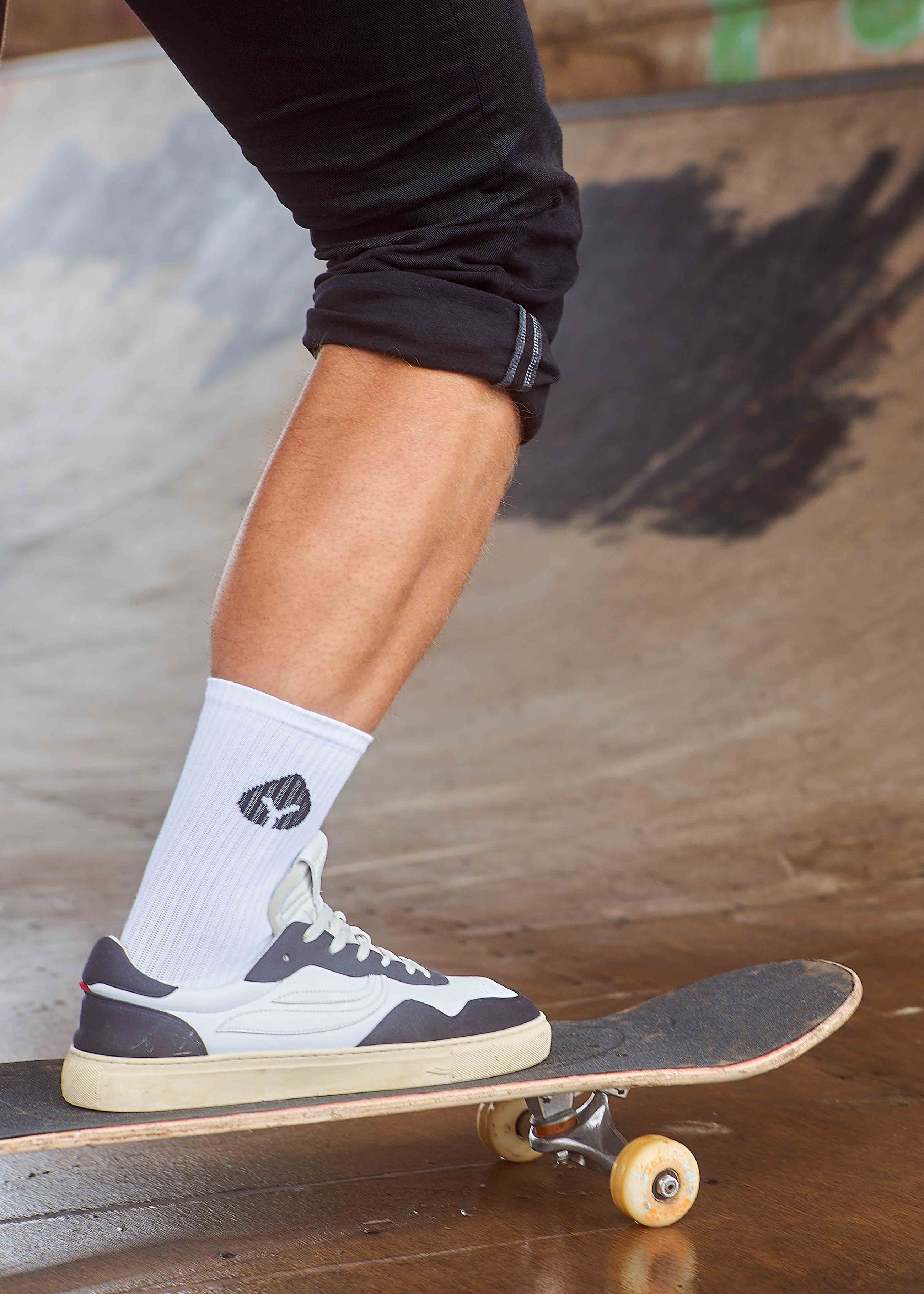 Socken MOOI White