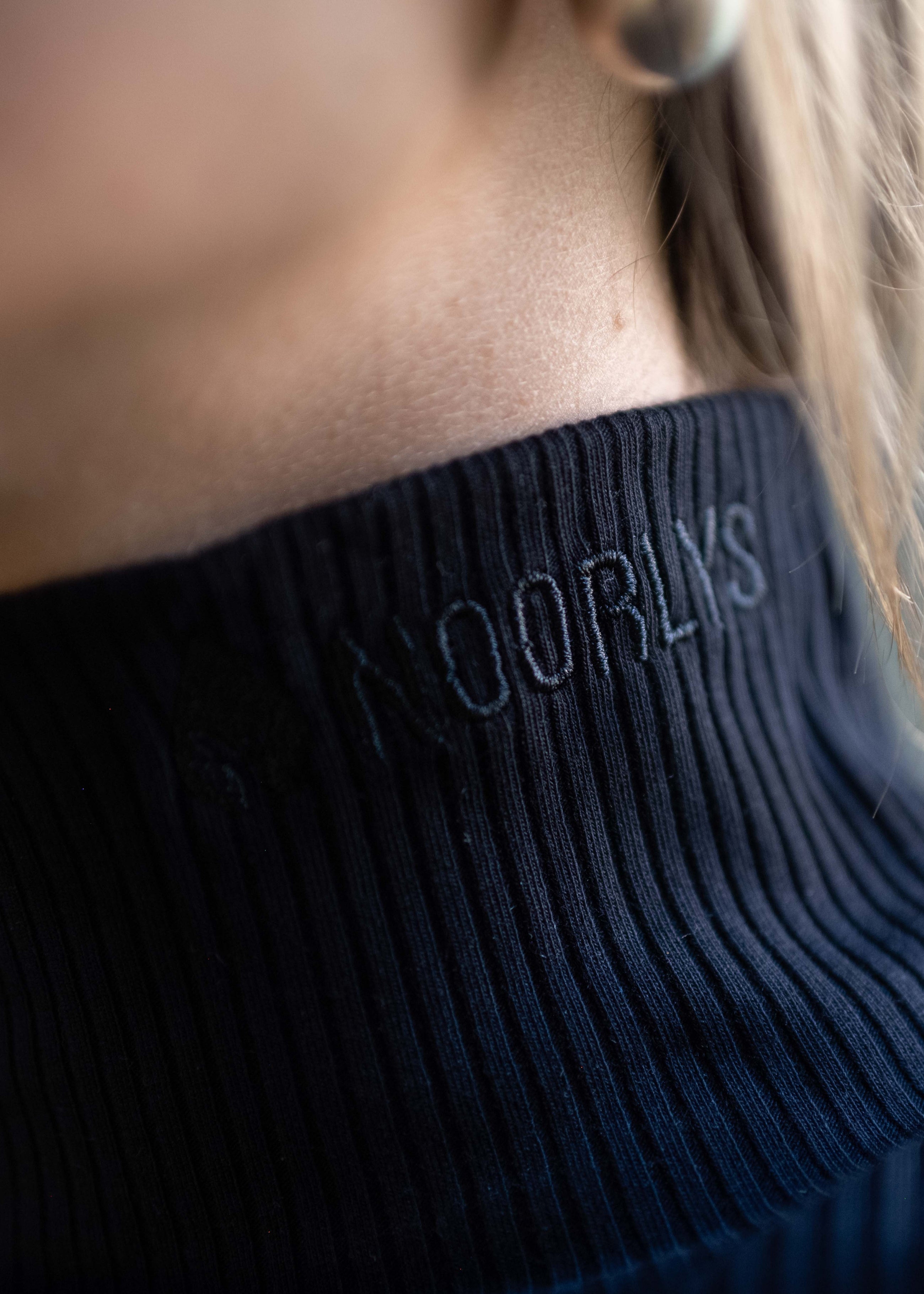 Rib-Sweater FJELLA Black