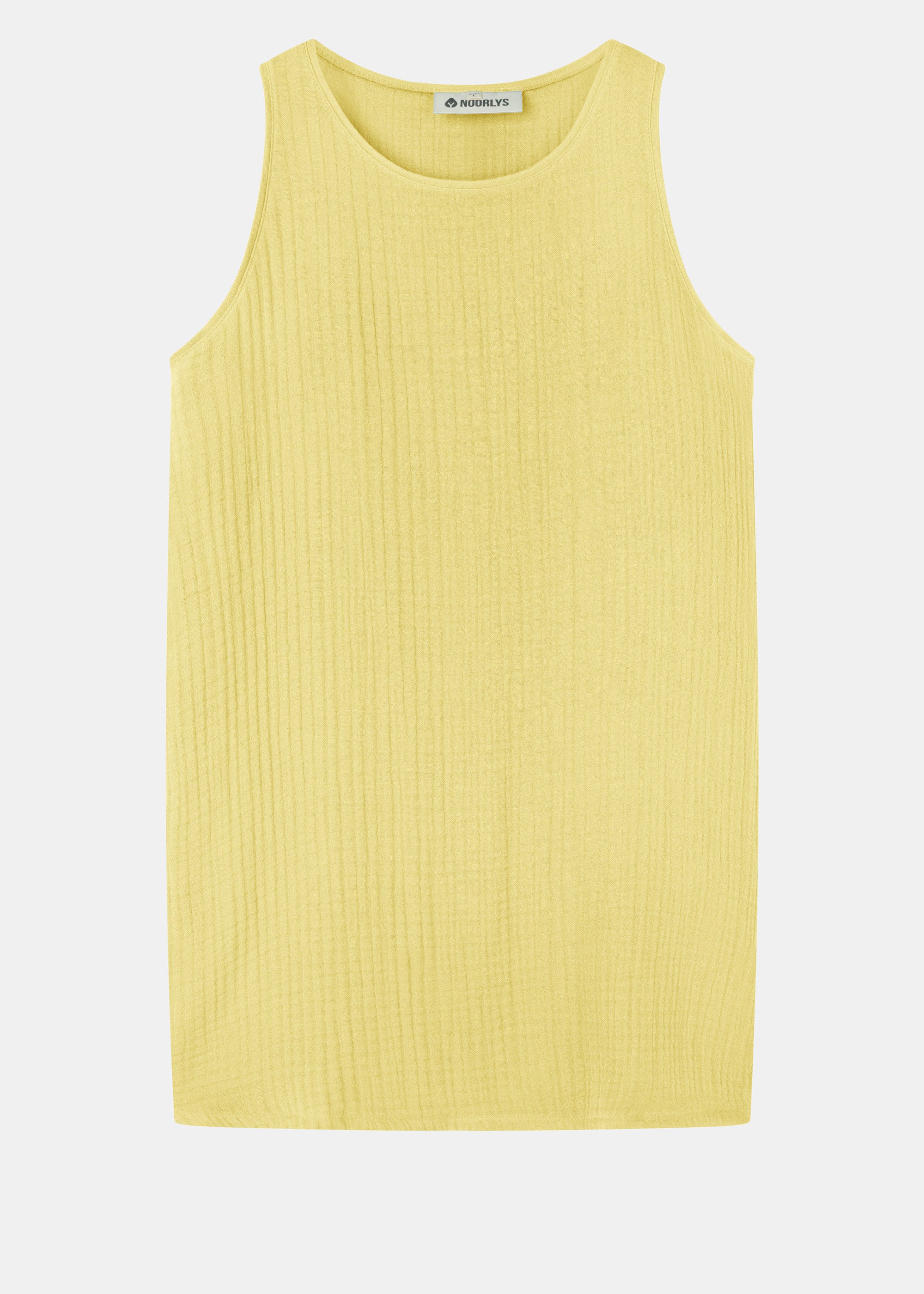 Musselin-Kleid HERMOSA Limonenschein