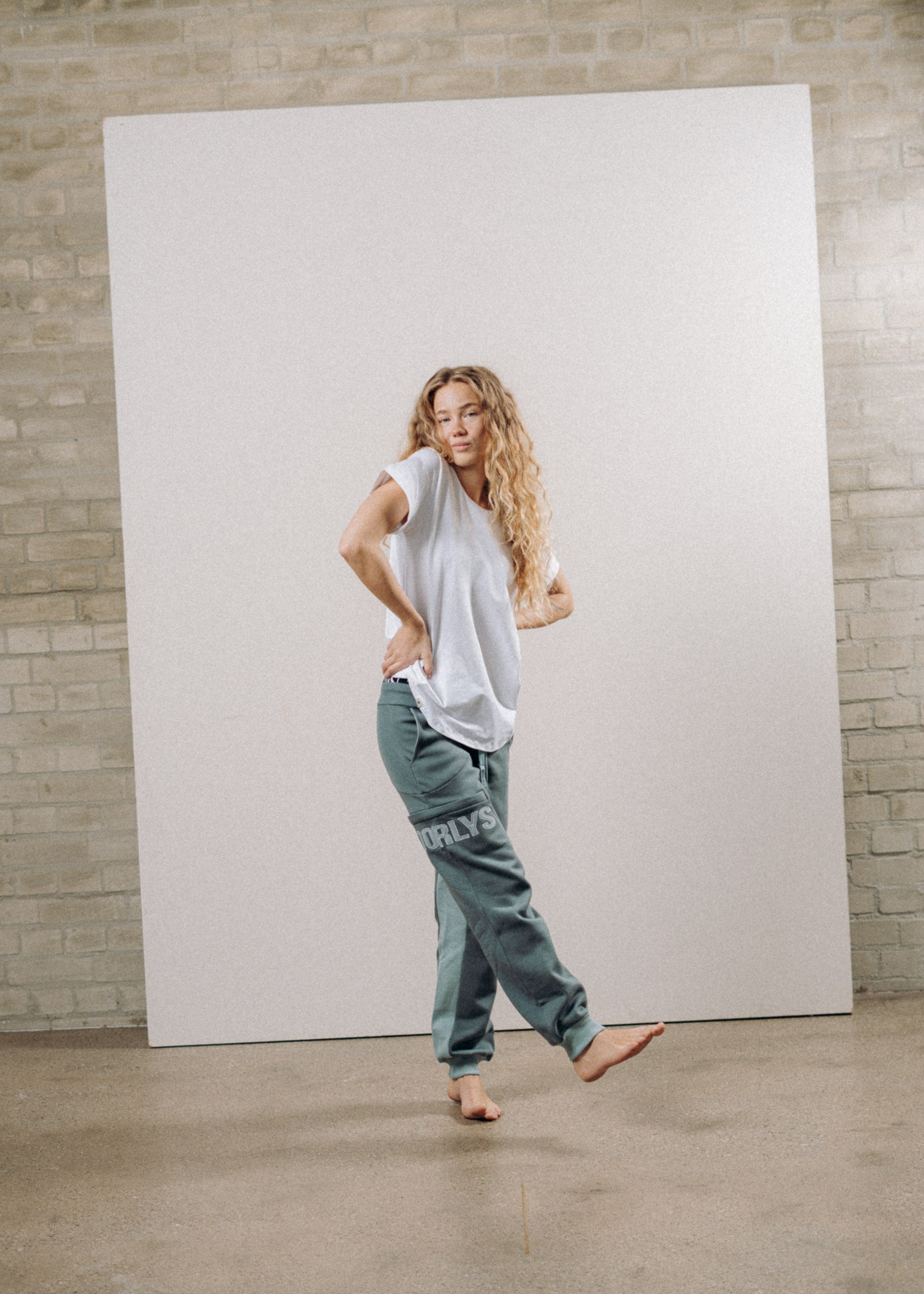 Jogginghose SUNDAG StormyWeather/SilverBlue