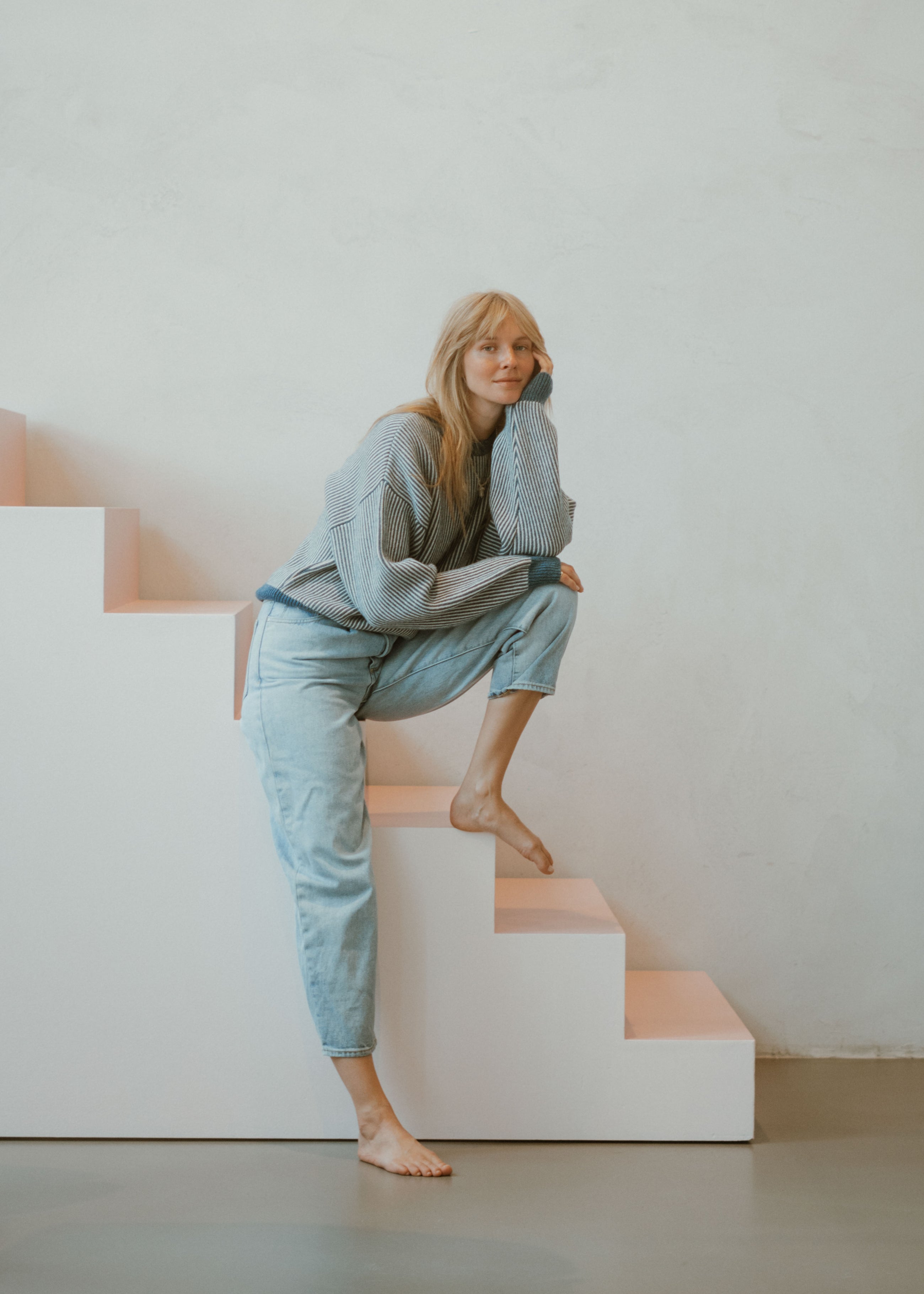 Unser Model Lisa ist <strong>178 cm</strong> groß und trägt <strong>Größe S</strong>.#