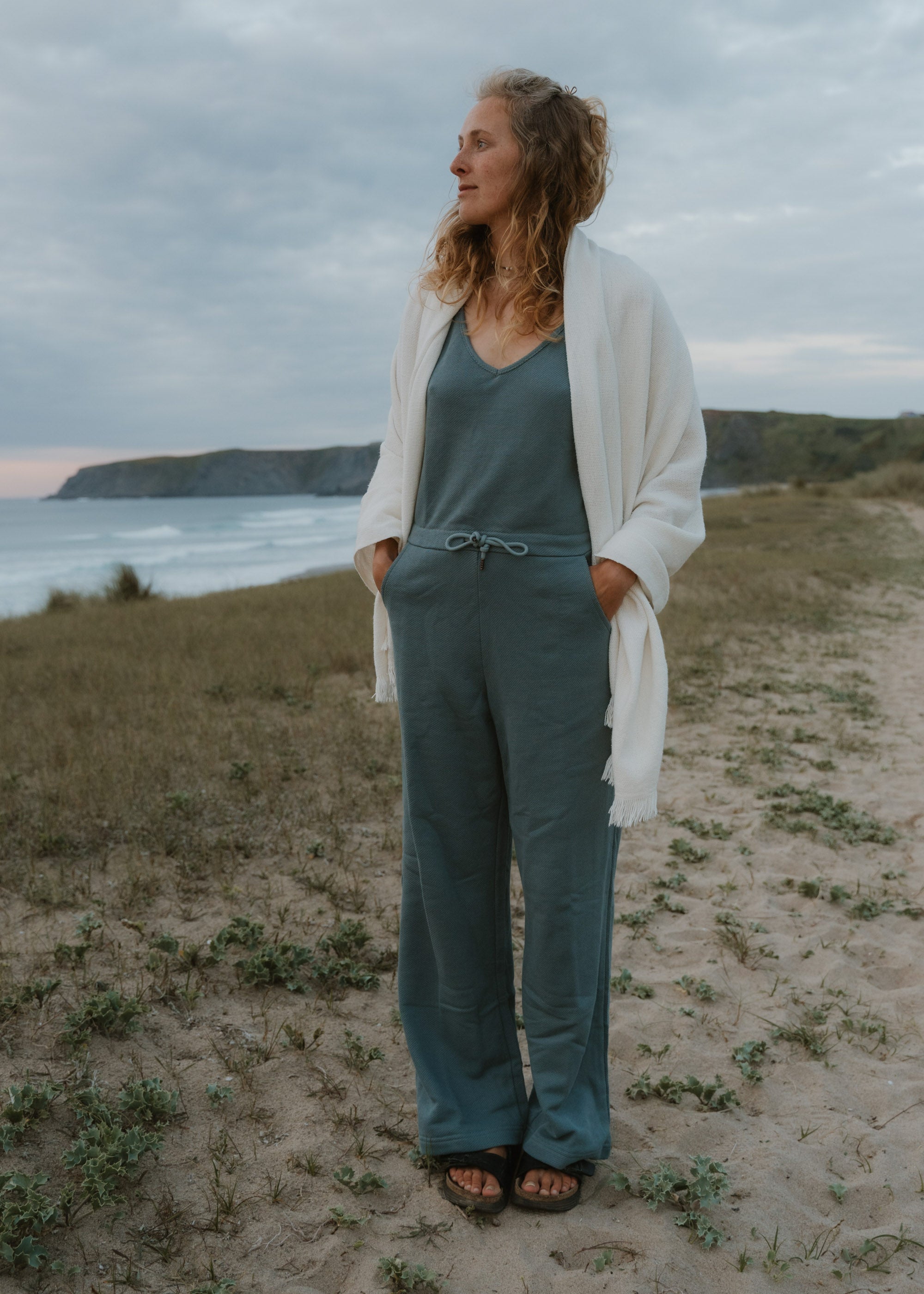 Unser Model Paulina ist <strong>176 cm</strong> groß und trägt <strong>Größe S</strong>.#