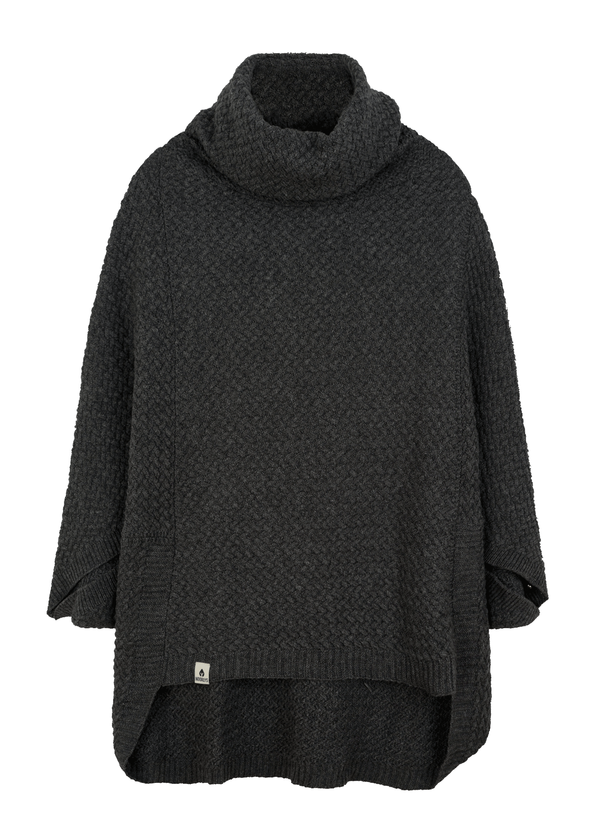 Strick-Poncho MUUS Anthracite