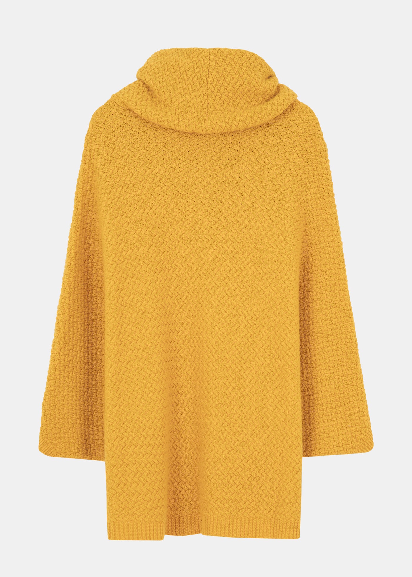 Strick-Poncho MUUS HoneyGold
