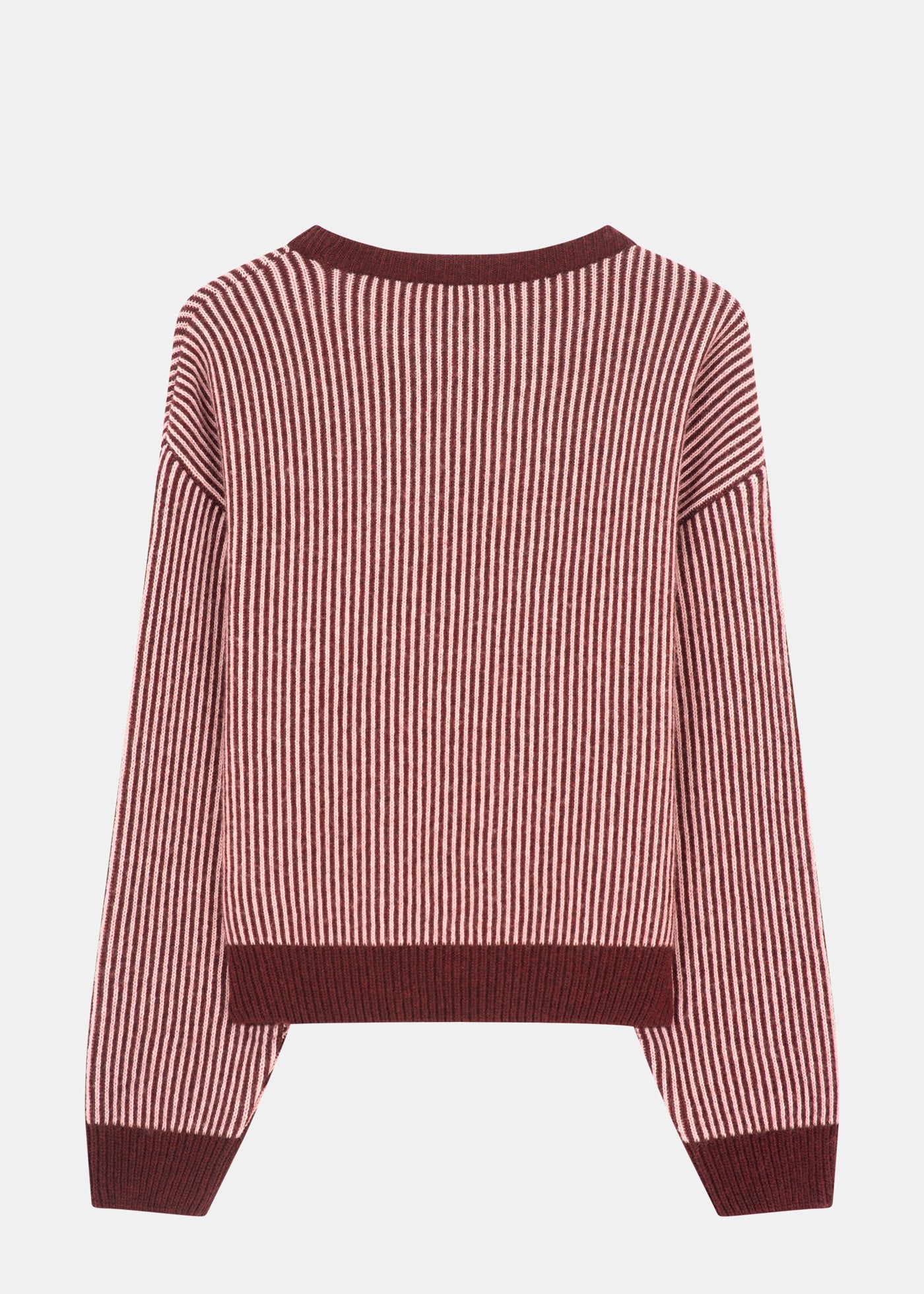 Strickpullover NELLIE KrimiziDuskPinkStriped