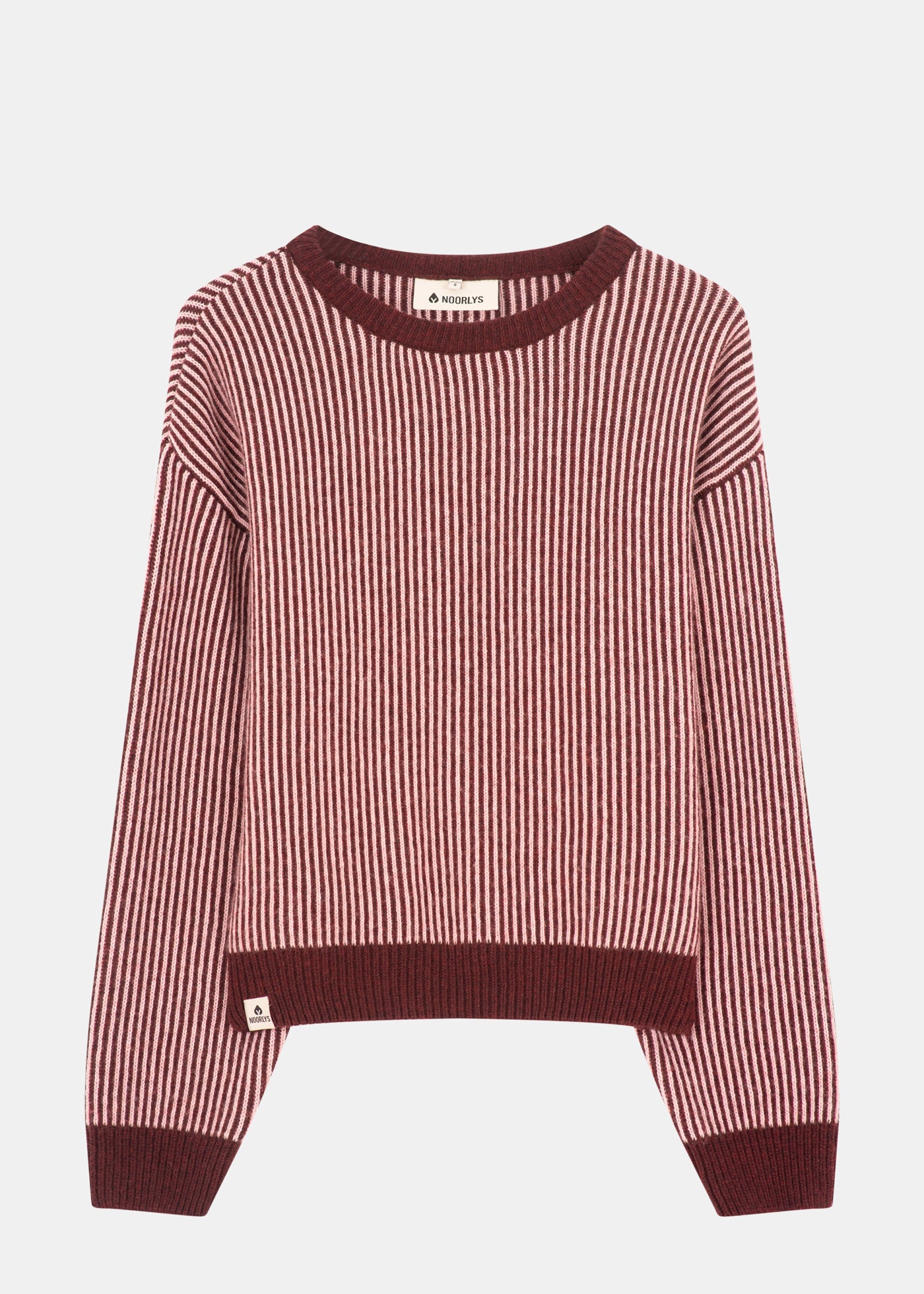 Strickpullover NELLIE KrimiziDuskPinkStriped
