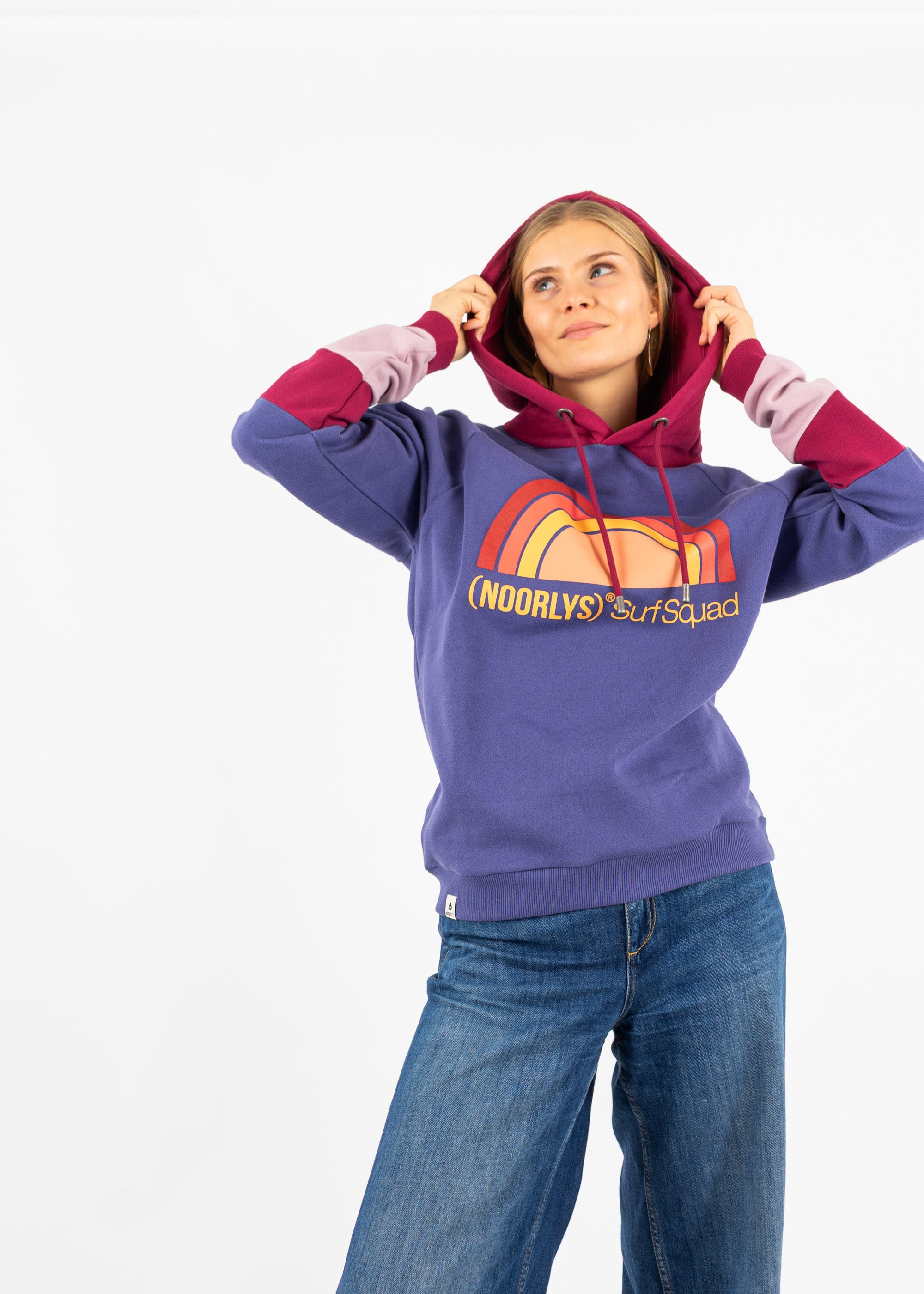 Unser Model Maike ist <strong>176 cm</strong> groß und trägt <strong>Größe S</strong>.#
