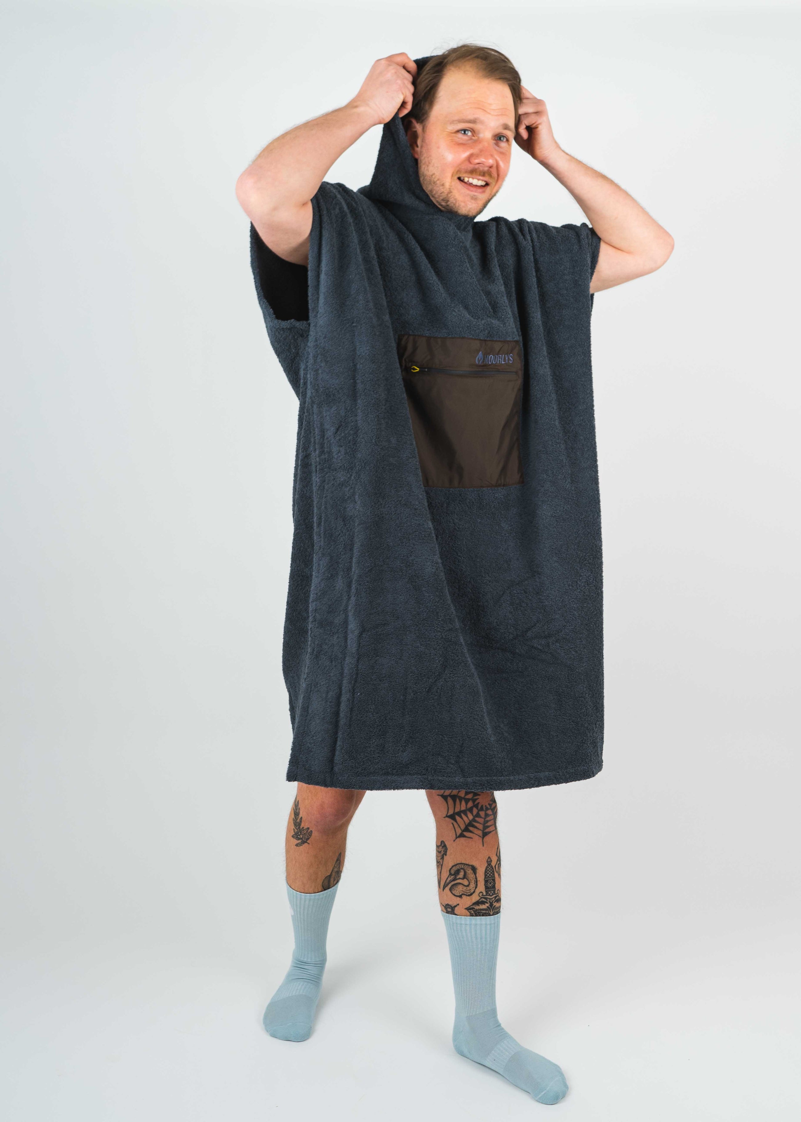 Surf-Poncho MALIA Anthracite