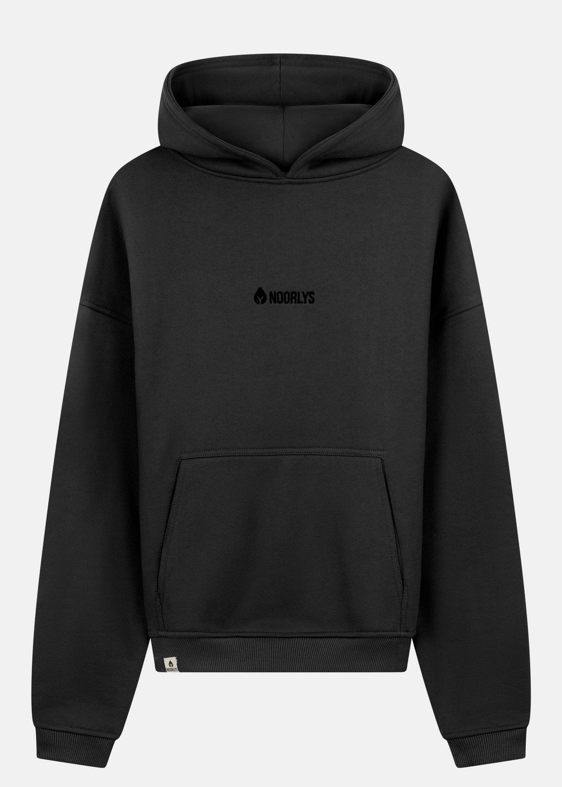 Boxy Heavy-Sweat Hoodie PUNDIG Black