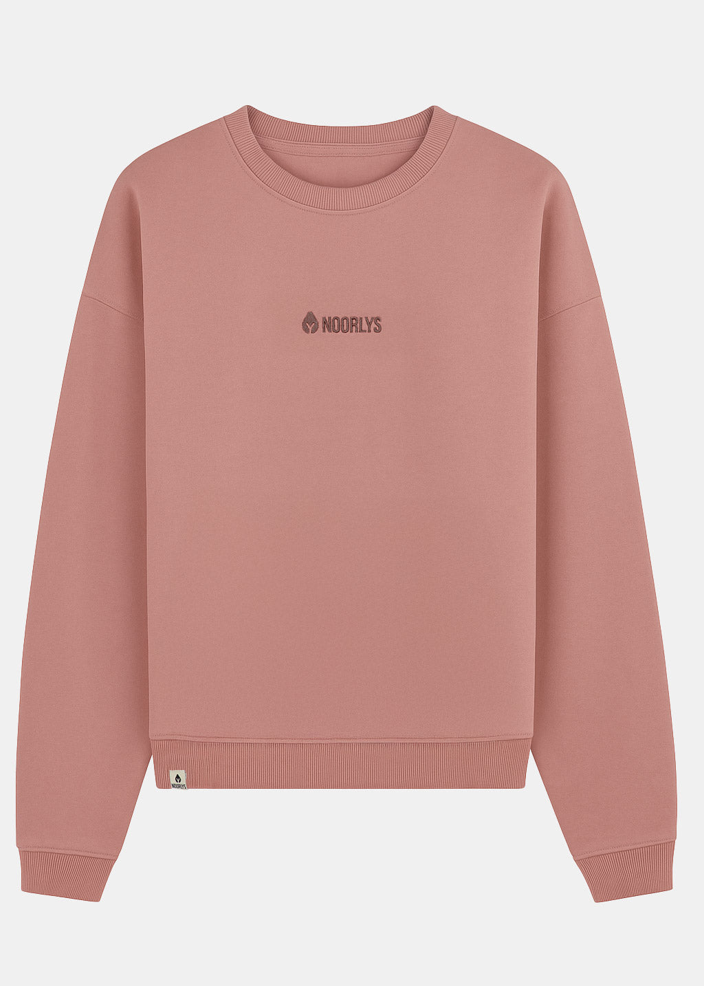 Boxy Heavy-Sweat Sweater PUNDIG DustyRose/Marsala