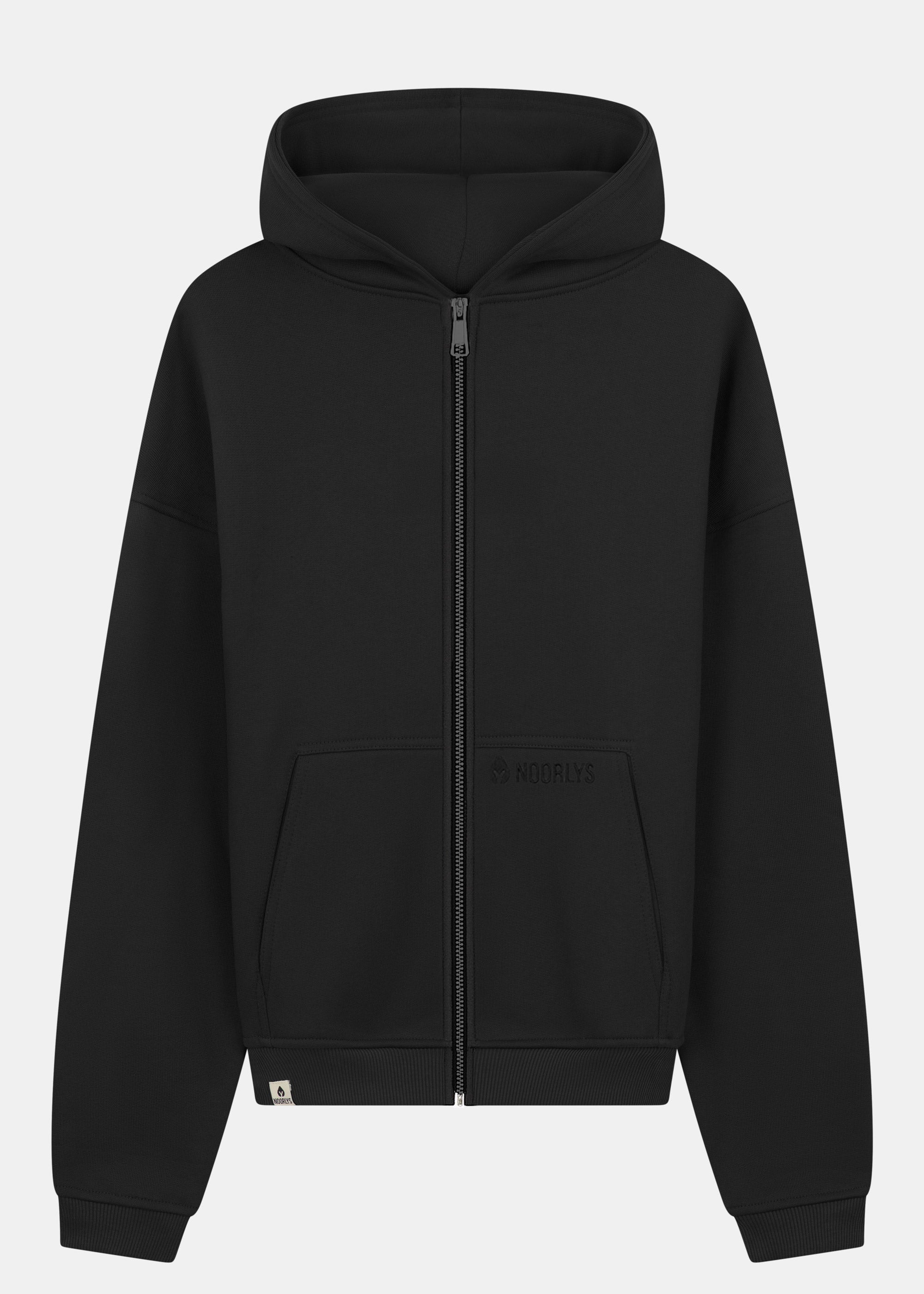 Heavy-Sweatjacke PUNDIG Black