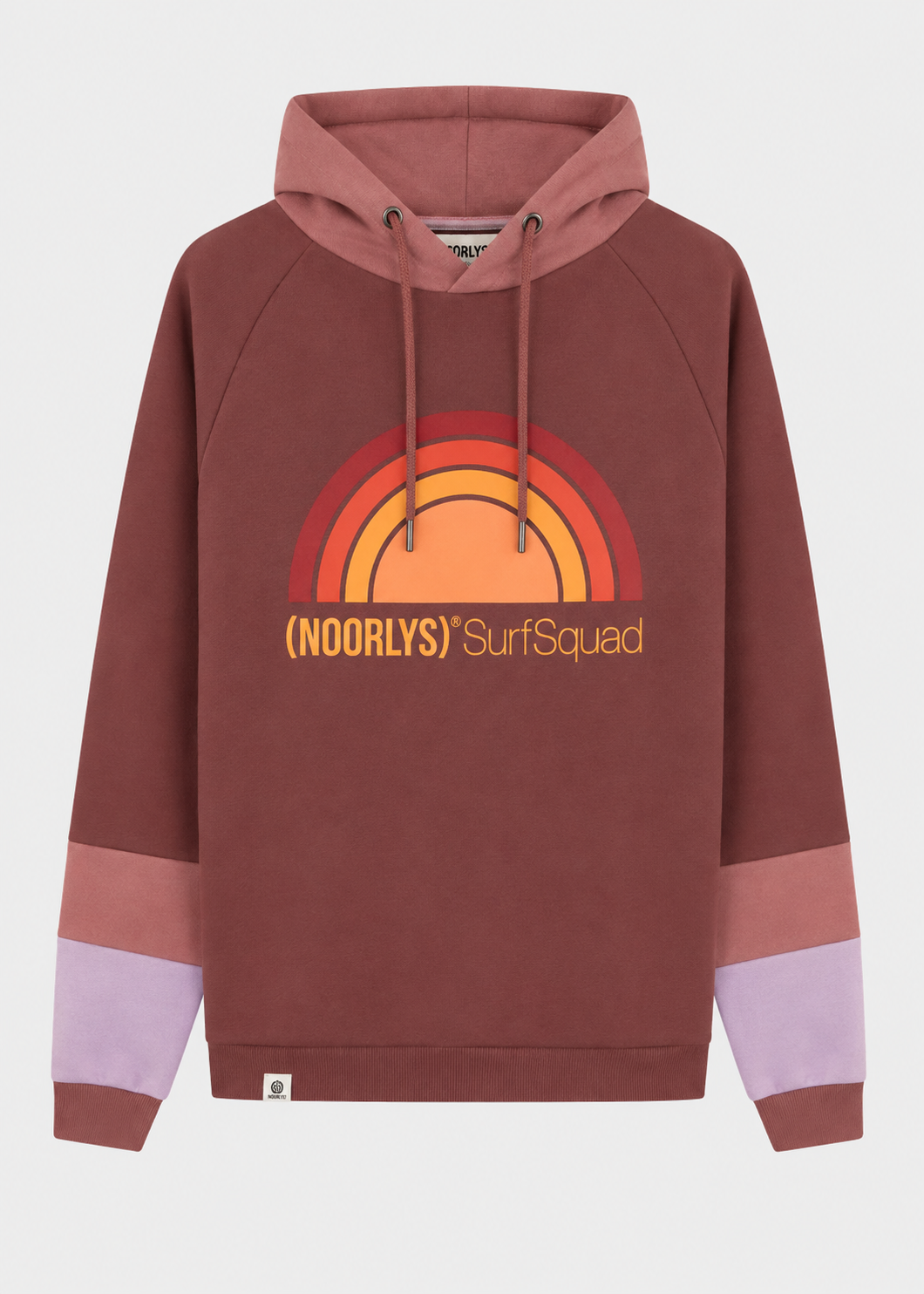 Hoodie TÜÜTJE AppleButter/LightMahagony/PaleMauve