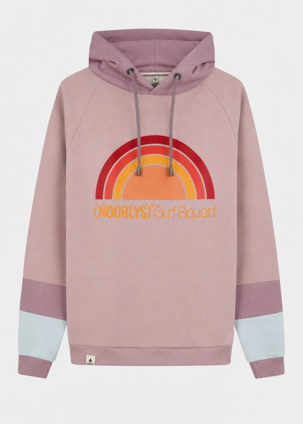 Hoodie TÜÜTJE  Mauve/PaleMauve/IllusionBlue