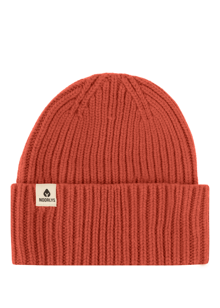 ALMA terracotta cashmere hat