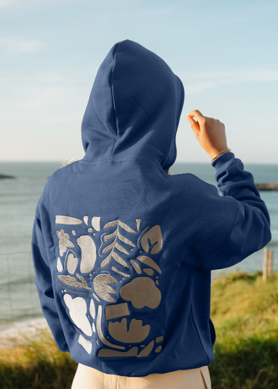 Heavy-Sweat Hoodie PUNDIG Limoges/PearledIvory
