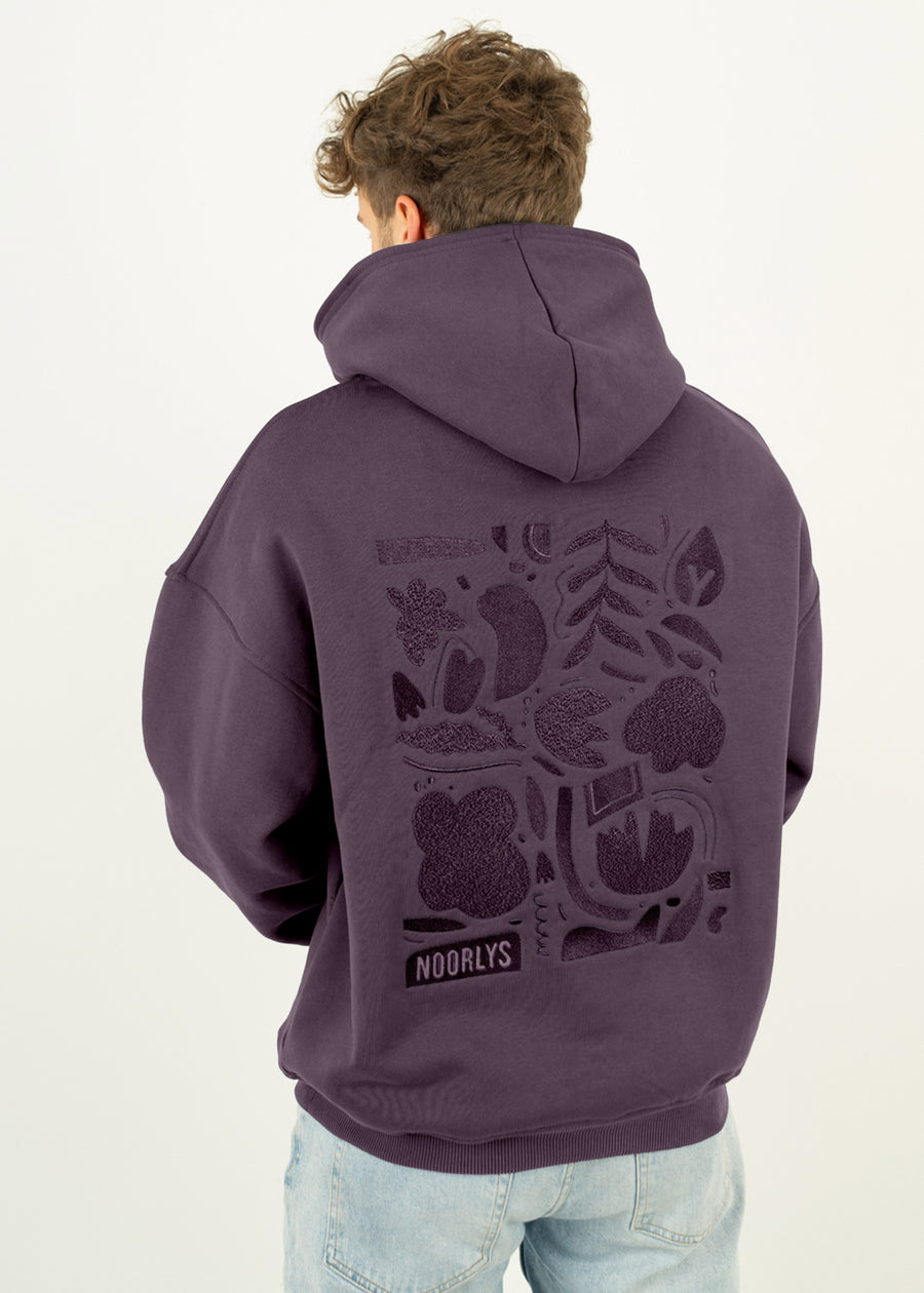Heavy-Sweat Hoodie PUNDIG PlumPerfect