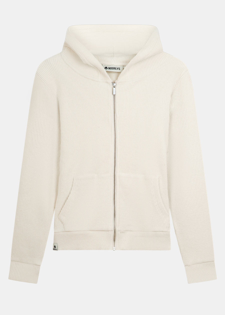 Sweatjacke RIFFA Ecru