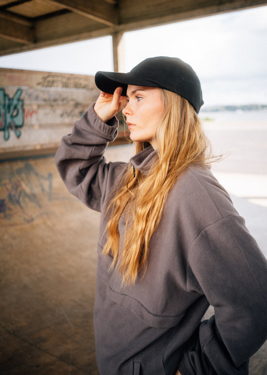 Unser Model Maike ist 176 cm groß und trägt Größe L.#