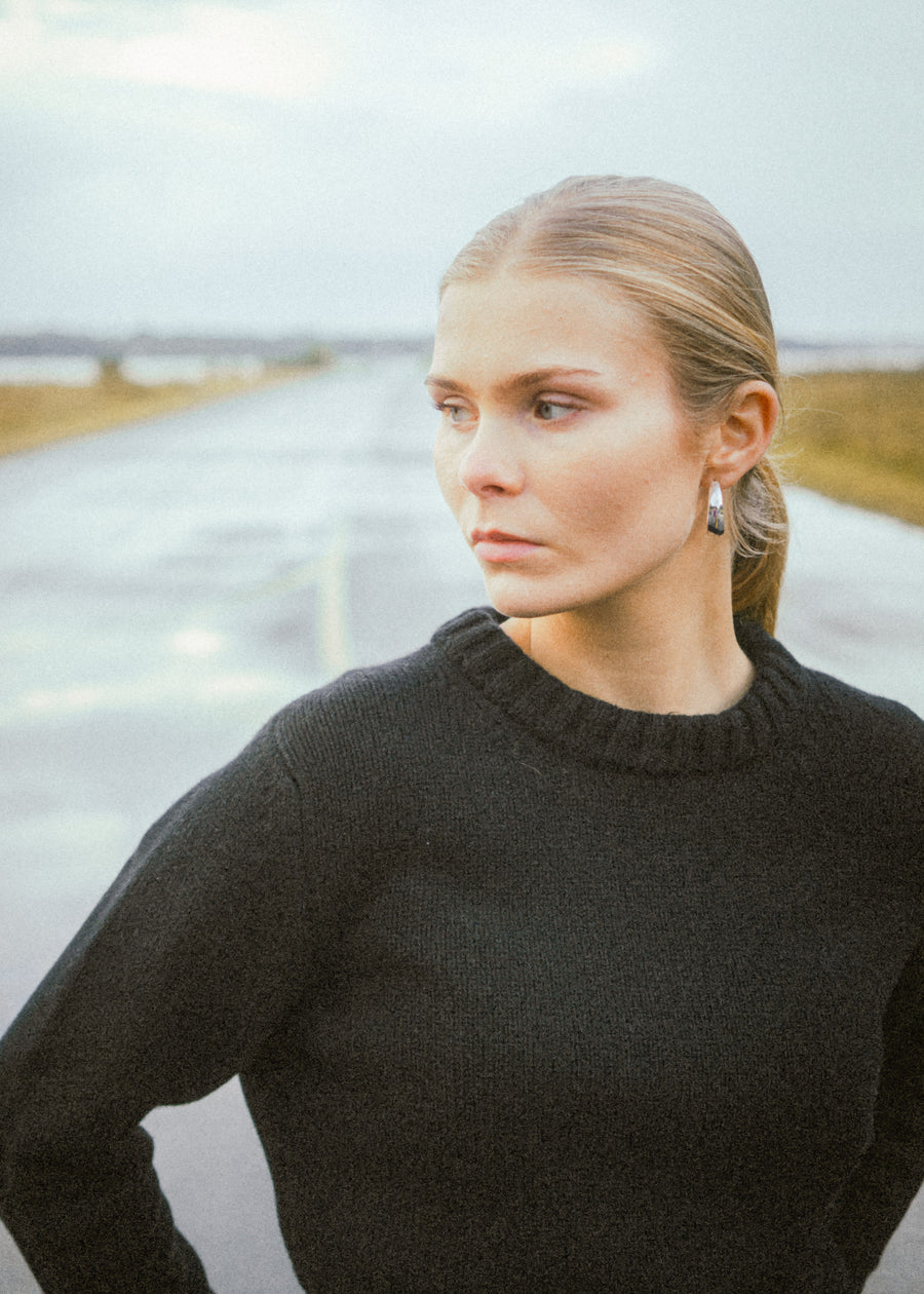 Kaschmirpullover MEEK Black