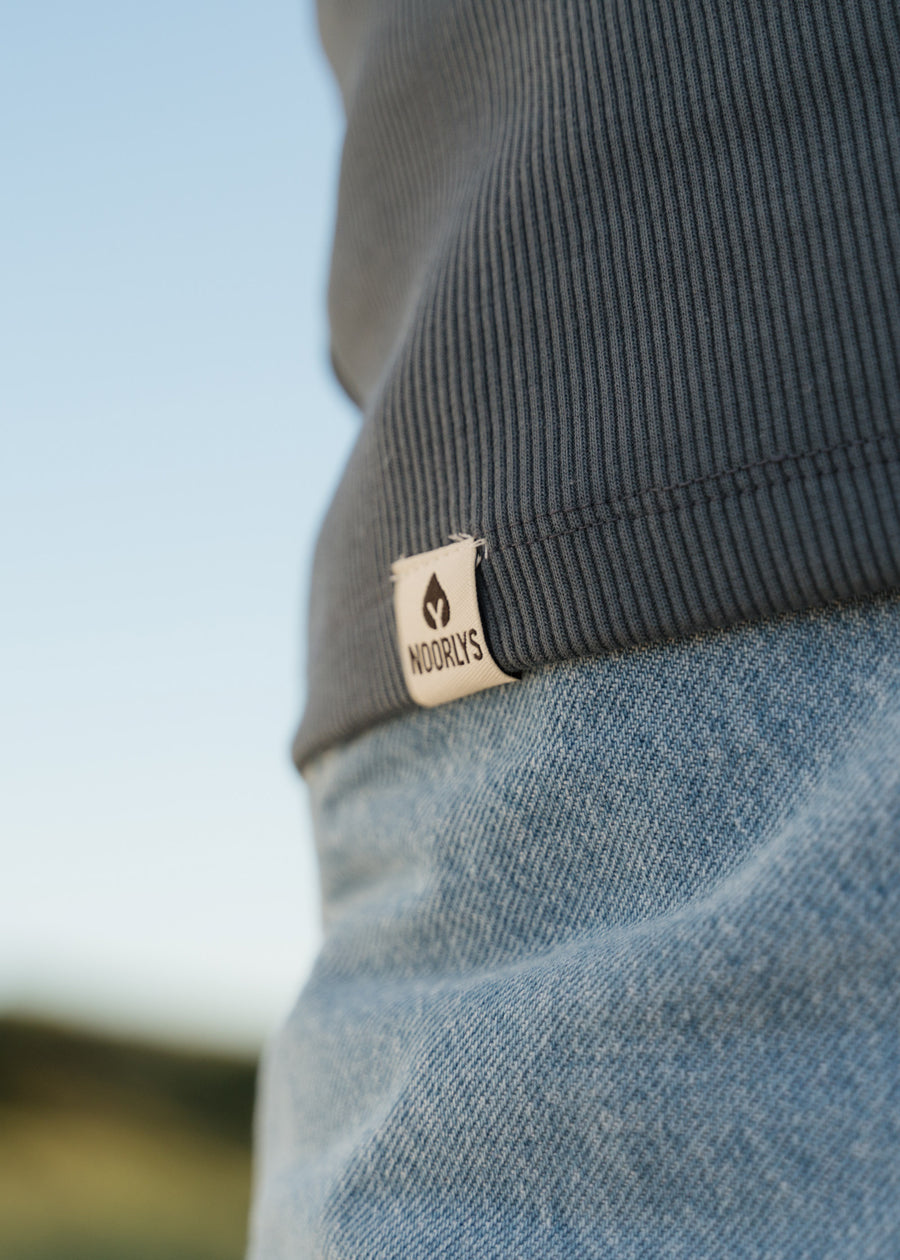 Rib-Sweater FJELLA DarkSlate