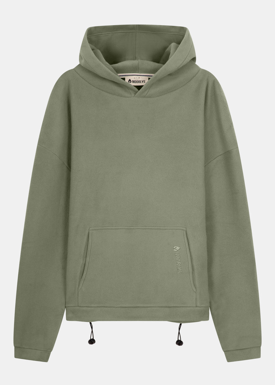 Baumwoll-Fleece-Hoodie FRÖÖS DustyMint