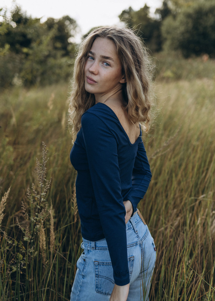 Longsleeve ELISE Navy