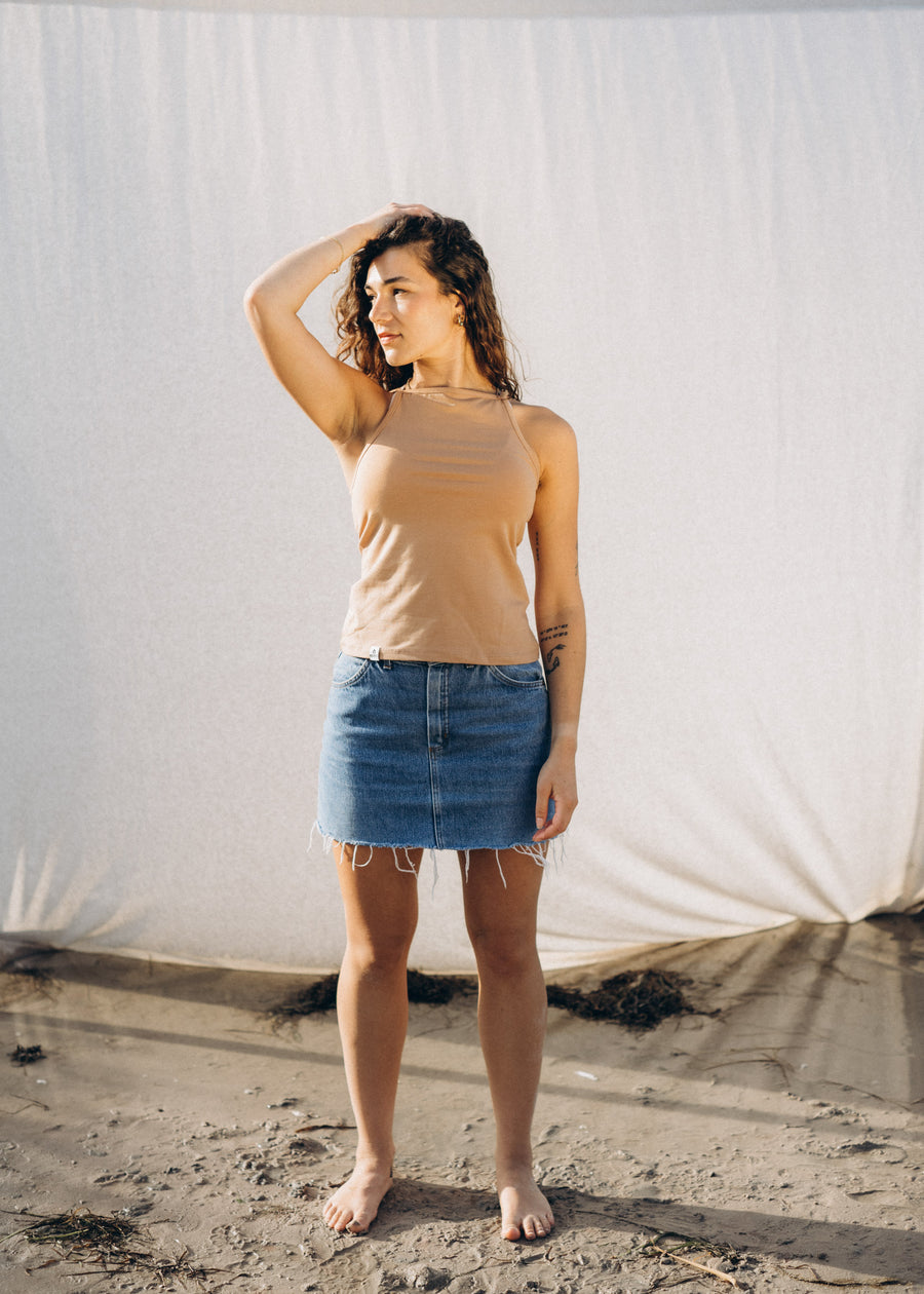 Unser Model Acelya ist 173 cm groß und trägt Größe S.#