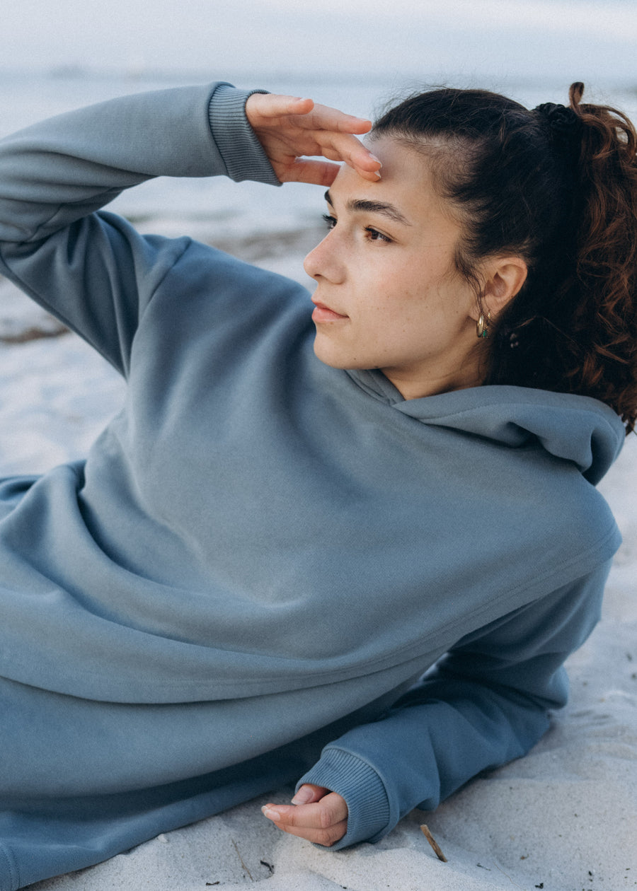Unser Model Acelya ist 173 cm groß und trägt Größe S.#