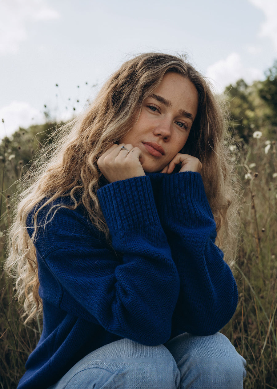 Strickpullover LÜÜTJE BlueIris