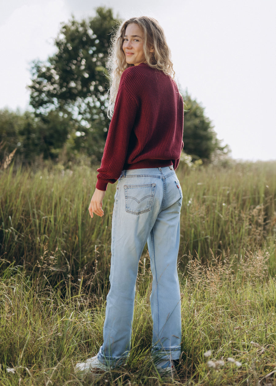 Strickjacke ANNALOTTA CabernetRed
