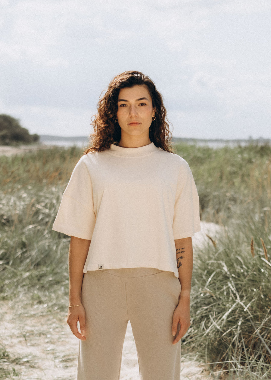 Unser Model Acelya ist 173 cm groß und trägt Größe S.#