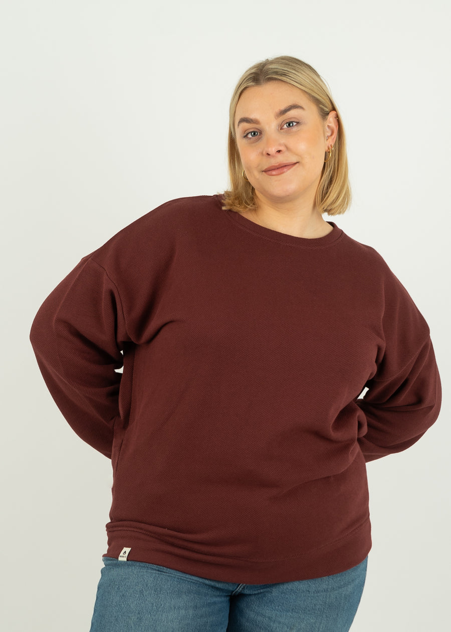 Unser Model Anna ist 176 cm groß und trägt Größe 2XL.#