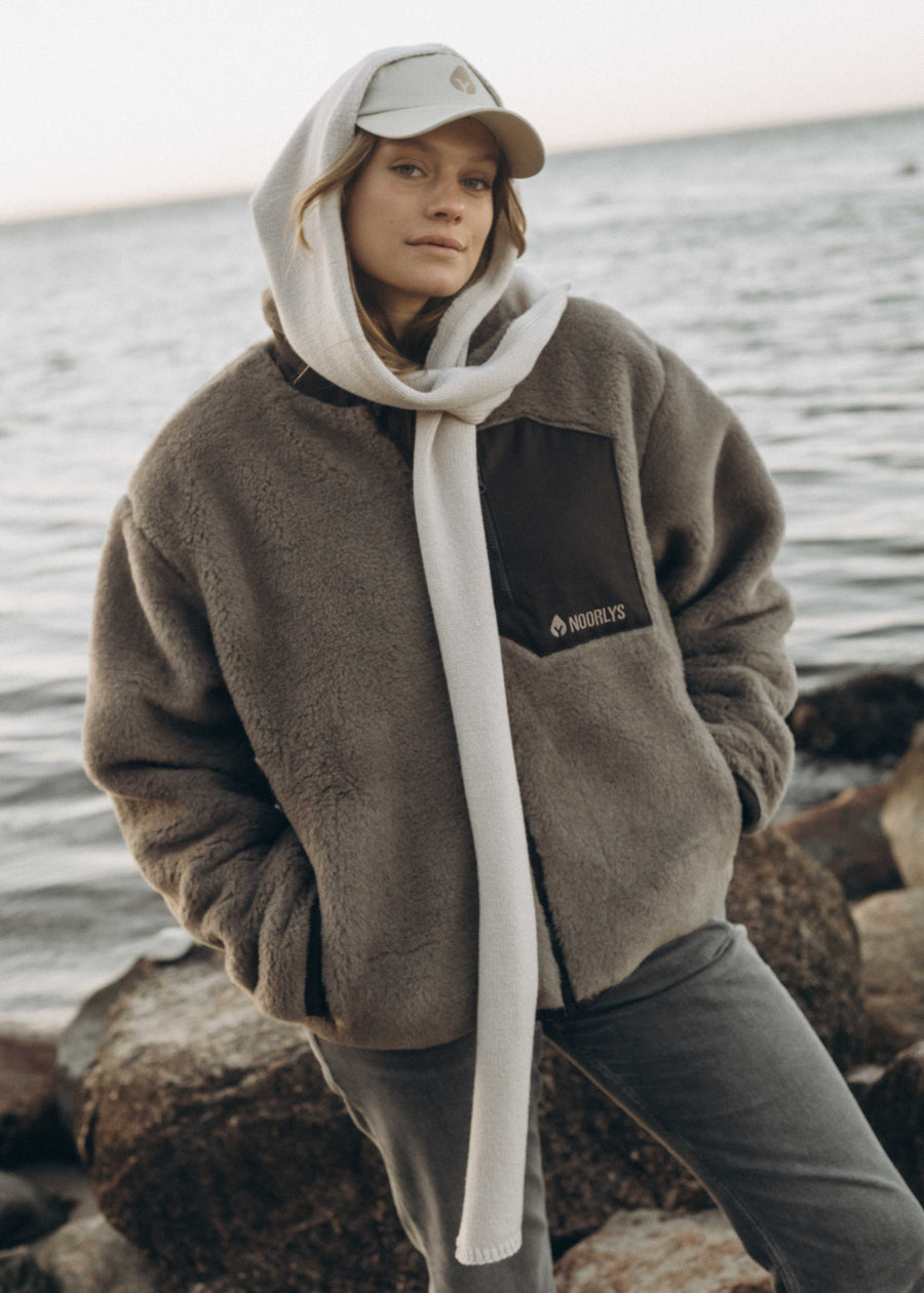 Hoodie-Schal MUFFLER OysterGrey