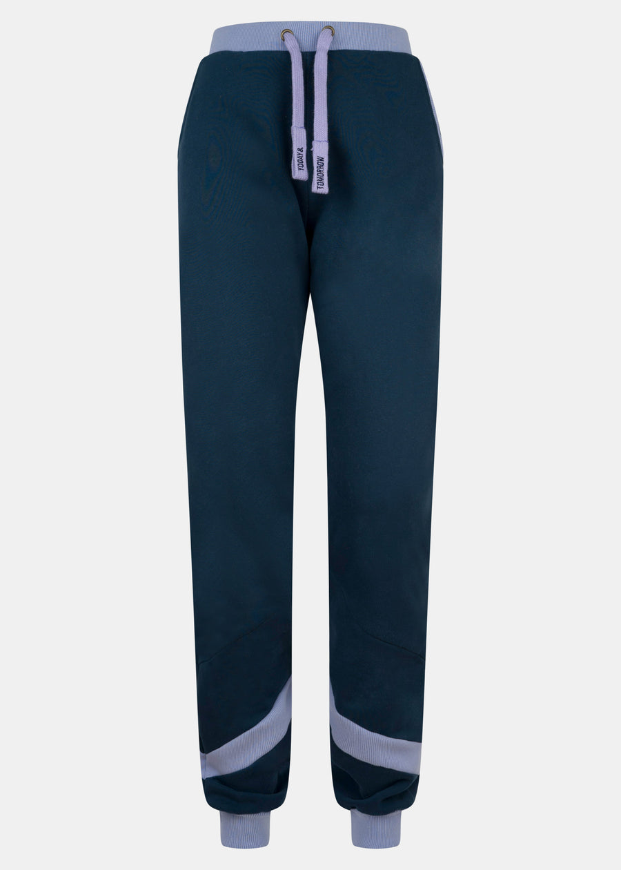 High-waist jogging pants WEEKEN Navy/PersianViolet