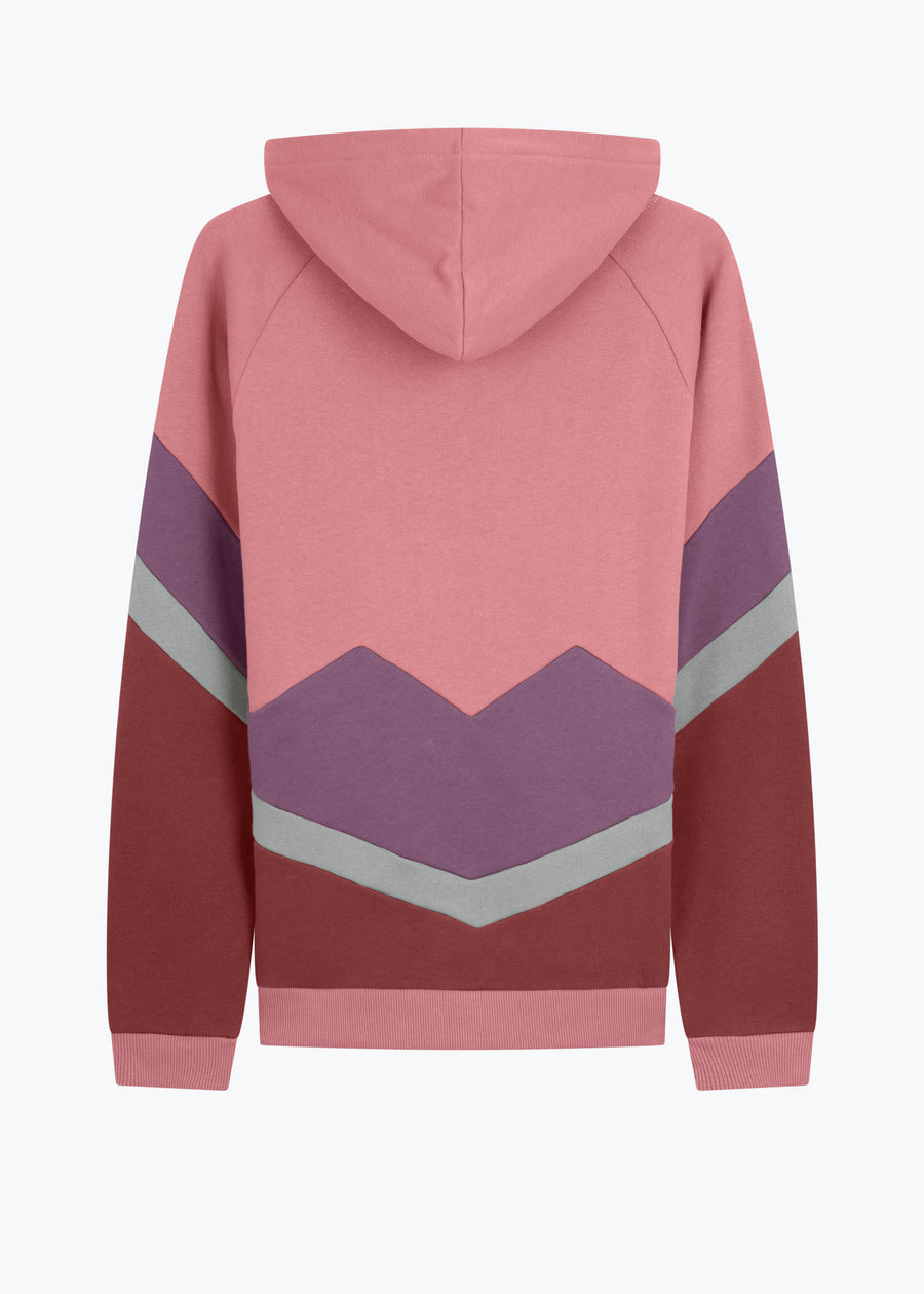 Hoodie BEEVERN DustyRose/Grapeade