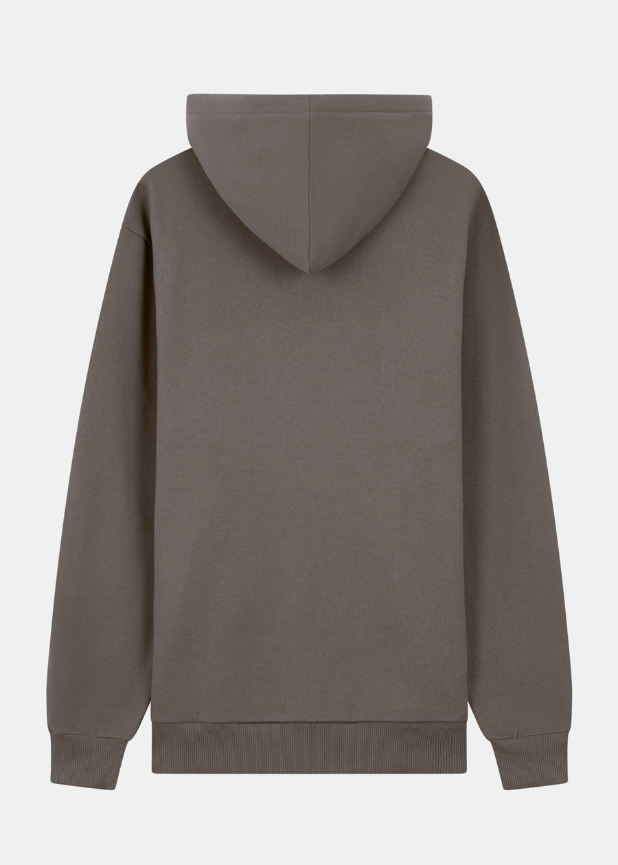 Hoodie FLOOT SmokedPearl/Tangerine