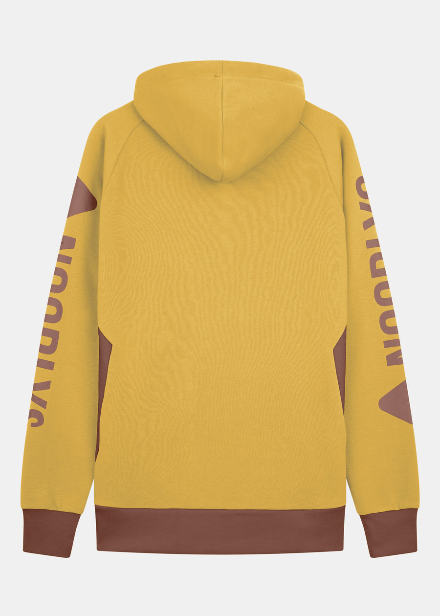 Hoodie RAFFIG HoneyGold/RusticBrown