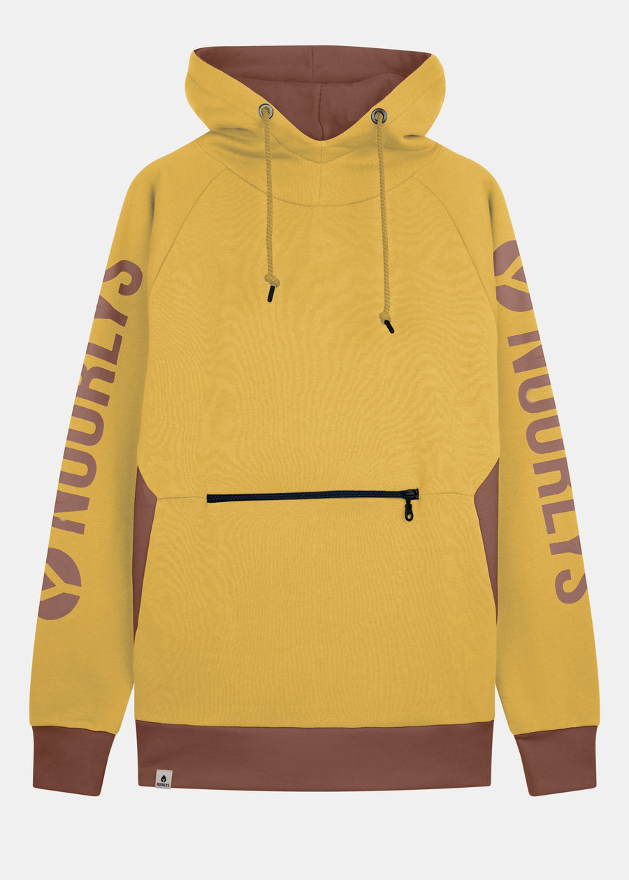 Hoodie RAFFIG HoneyGold/RusticBrown