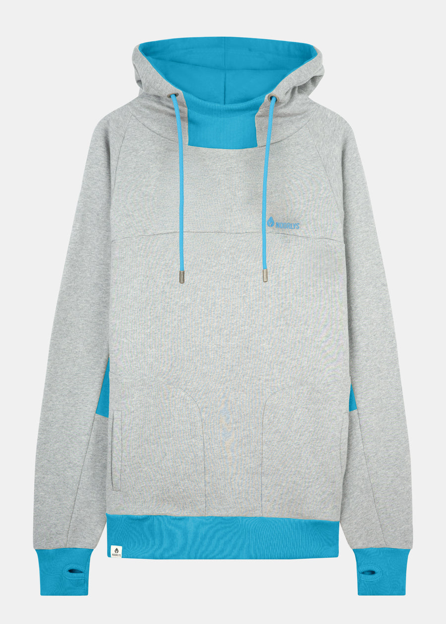 Hoodie STORM Ash/Encyan