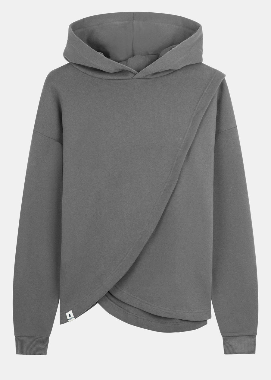Hoodie VINGER SmokedPearl