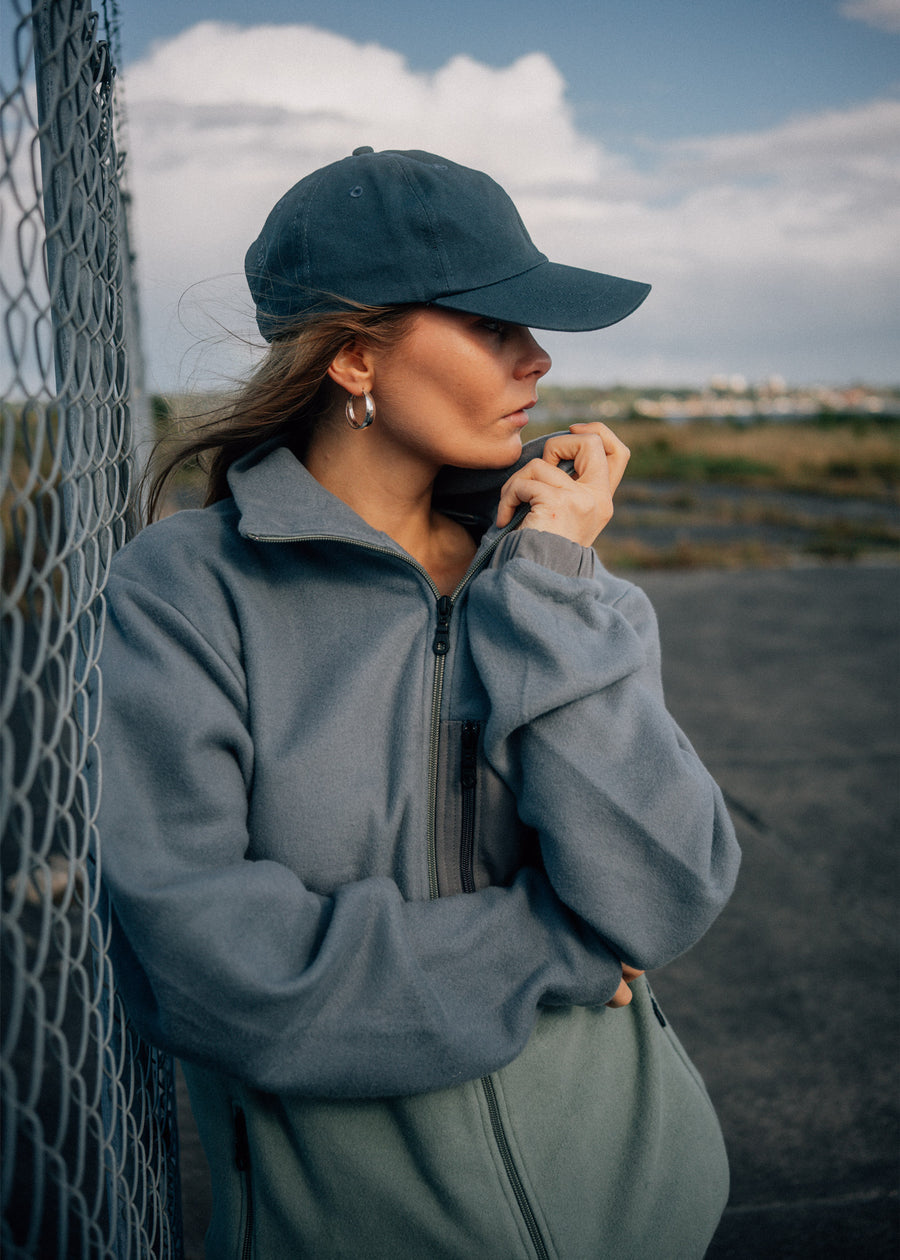 Bündel Baumwoll-Fleece-Jacke MÖÖK & Cap PÜÜTZ