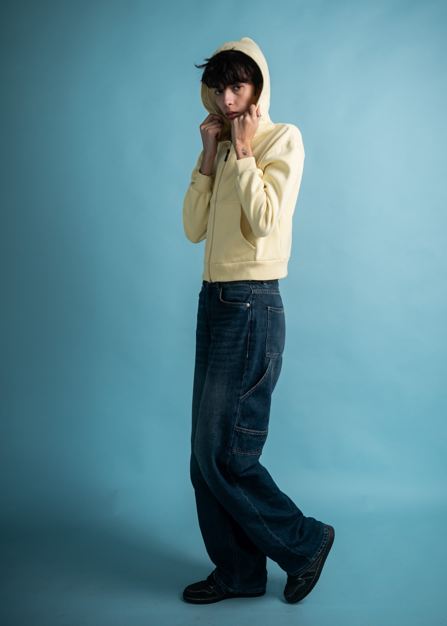 Sweatjacke WISPEL PaleBanana