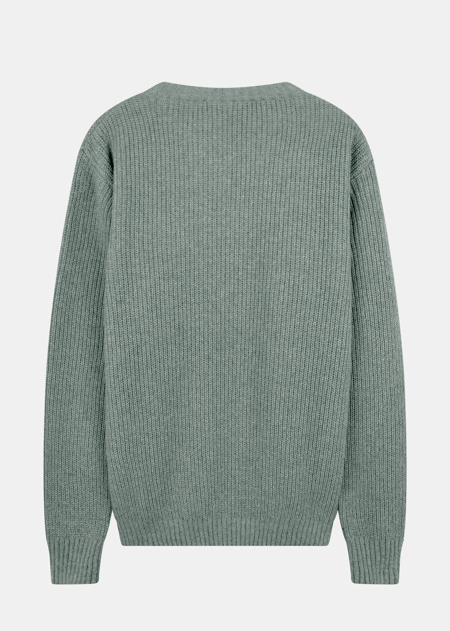 Strick-Sweater SLICHT ForestGreen