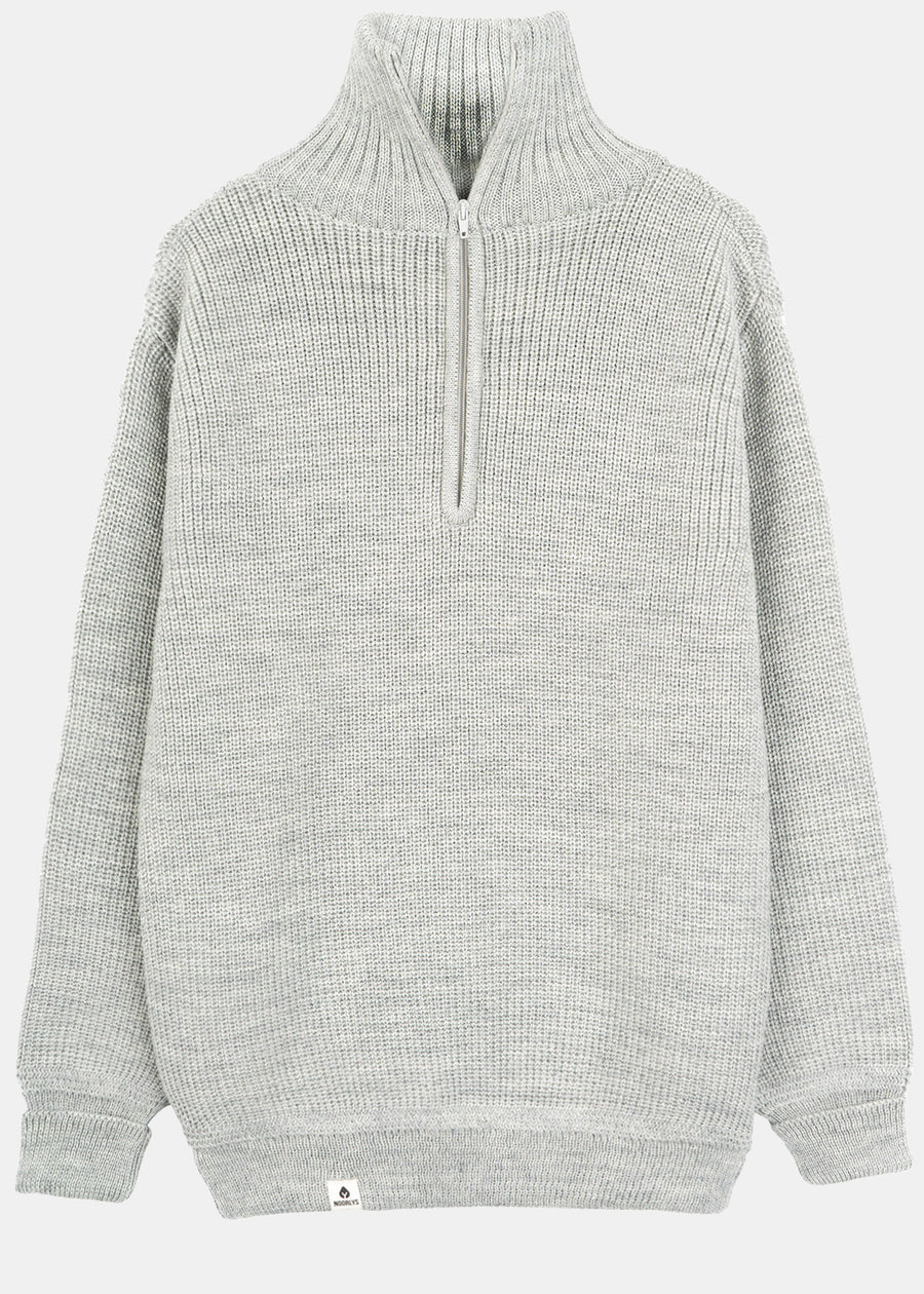 Knit sweater OSKAR Ash